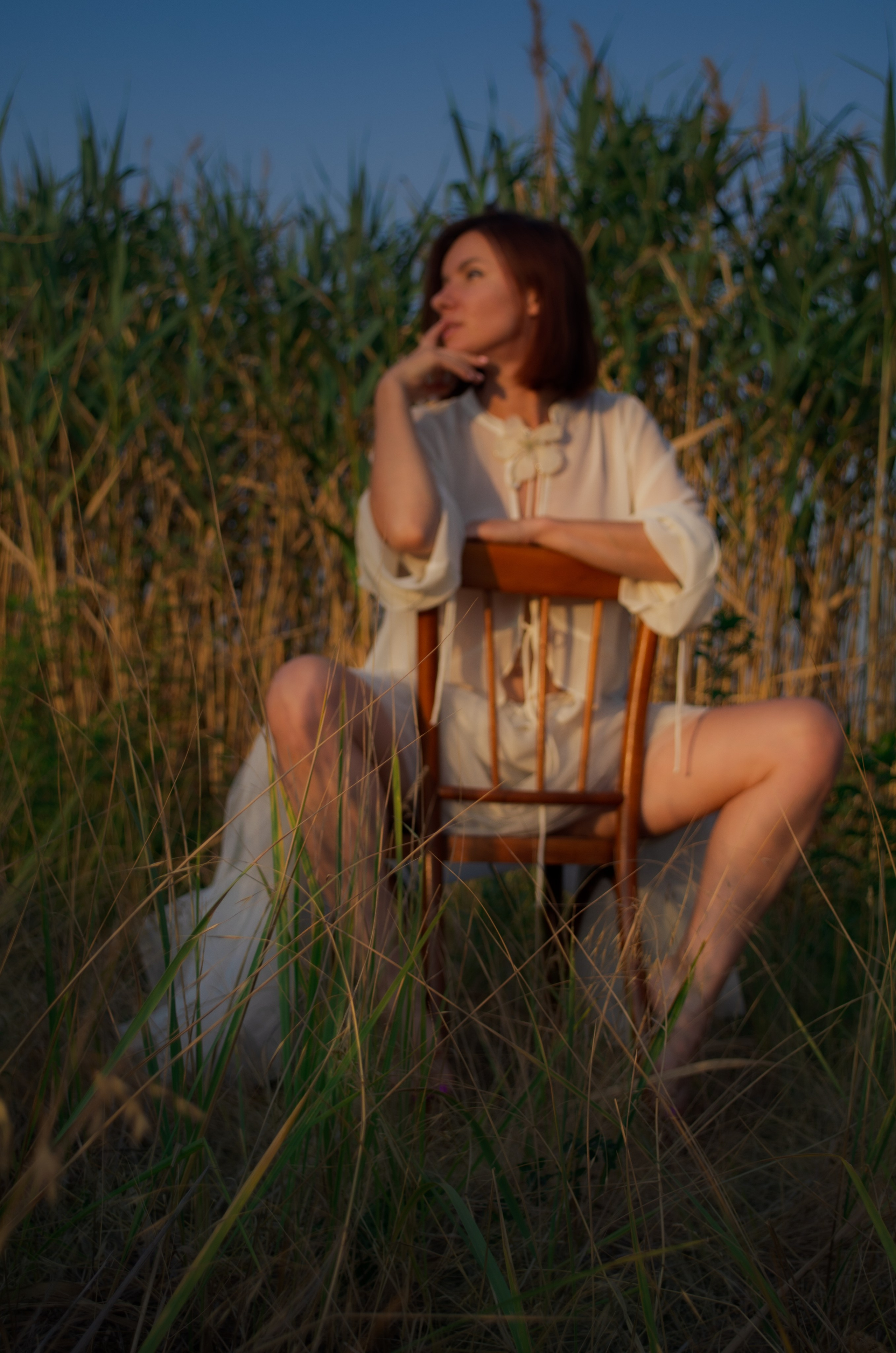 Нина. Камыши. Портретный фотограф в Краснодаре Юлия Кудряшова