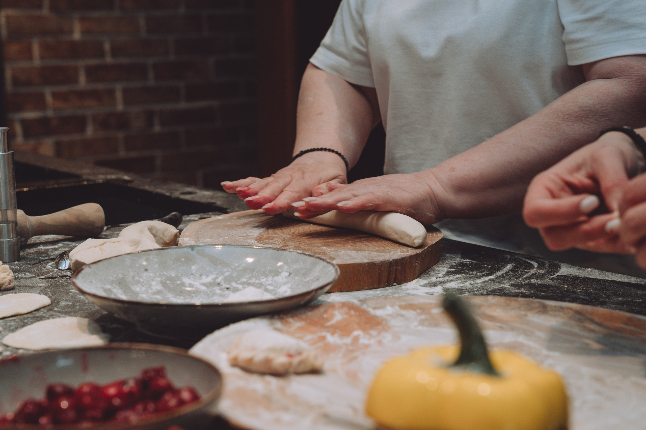 МЫ ЛЕПИЛИ ВАРЕНИКИ. Семейный и детский фотограф Анна Бренч