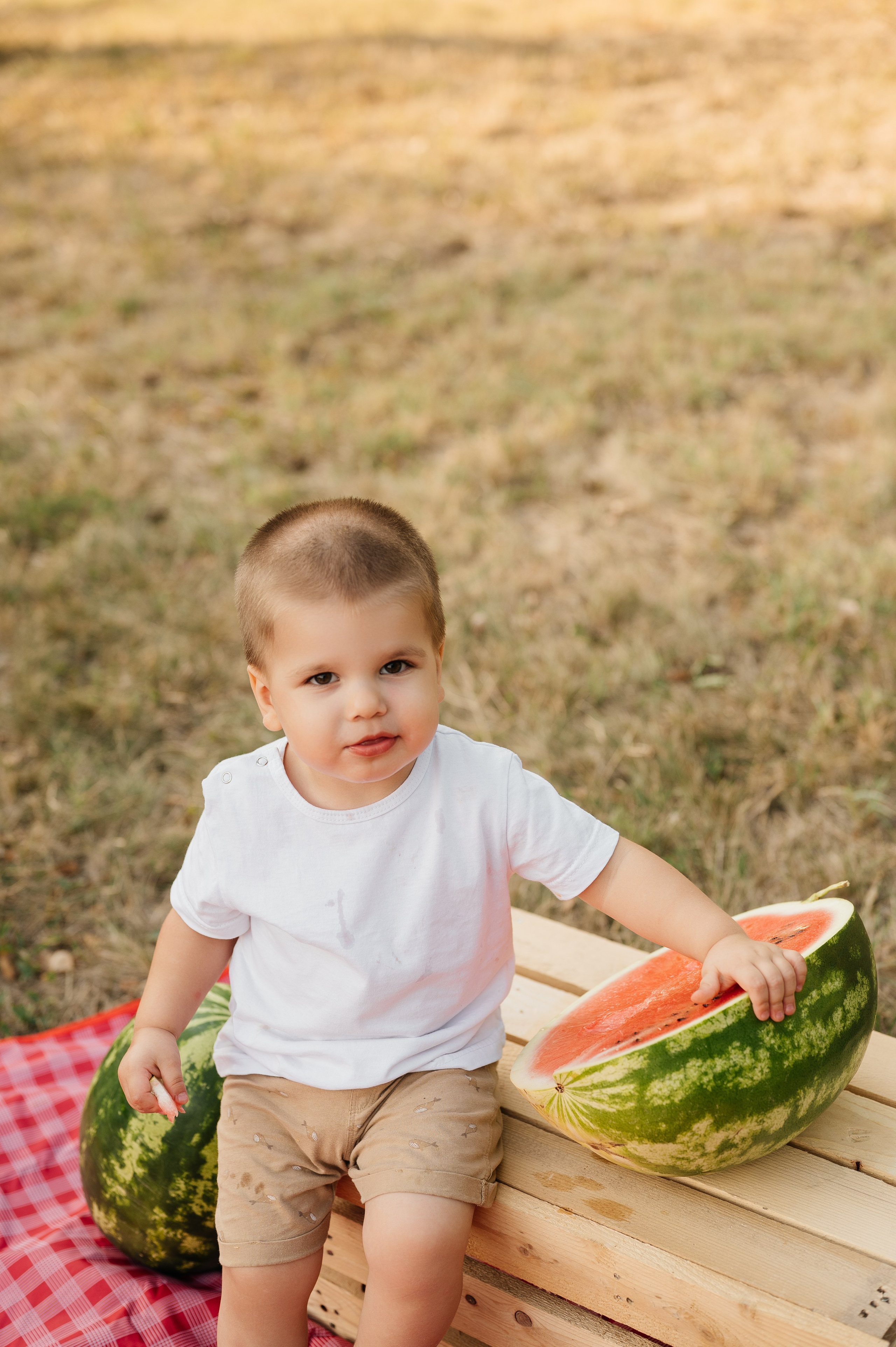 Летняя семейная фотосессия в парке. Свадебный и семейный фотограф в Краснодаре Алина Мельник
