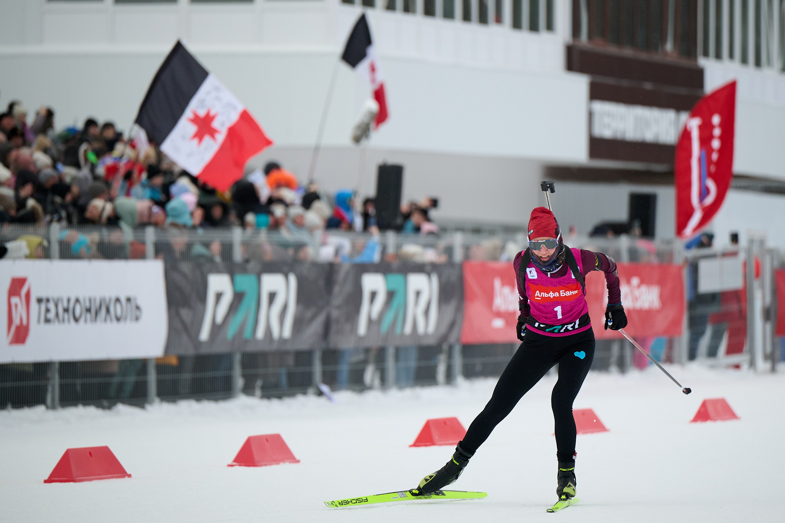 Биатлон. Чемпионат России — 2024/2025, 3-й этап, Ижевск. Ижевская винтовка. Спортивный репортажный фотограф в Ижевске Сергей Мерзляков