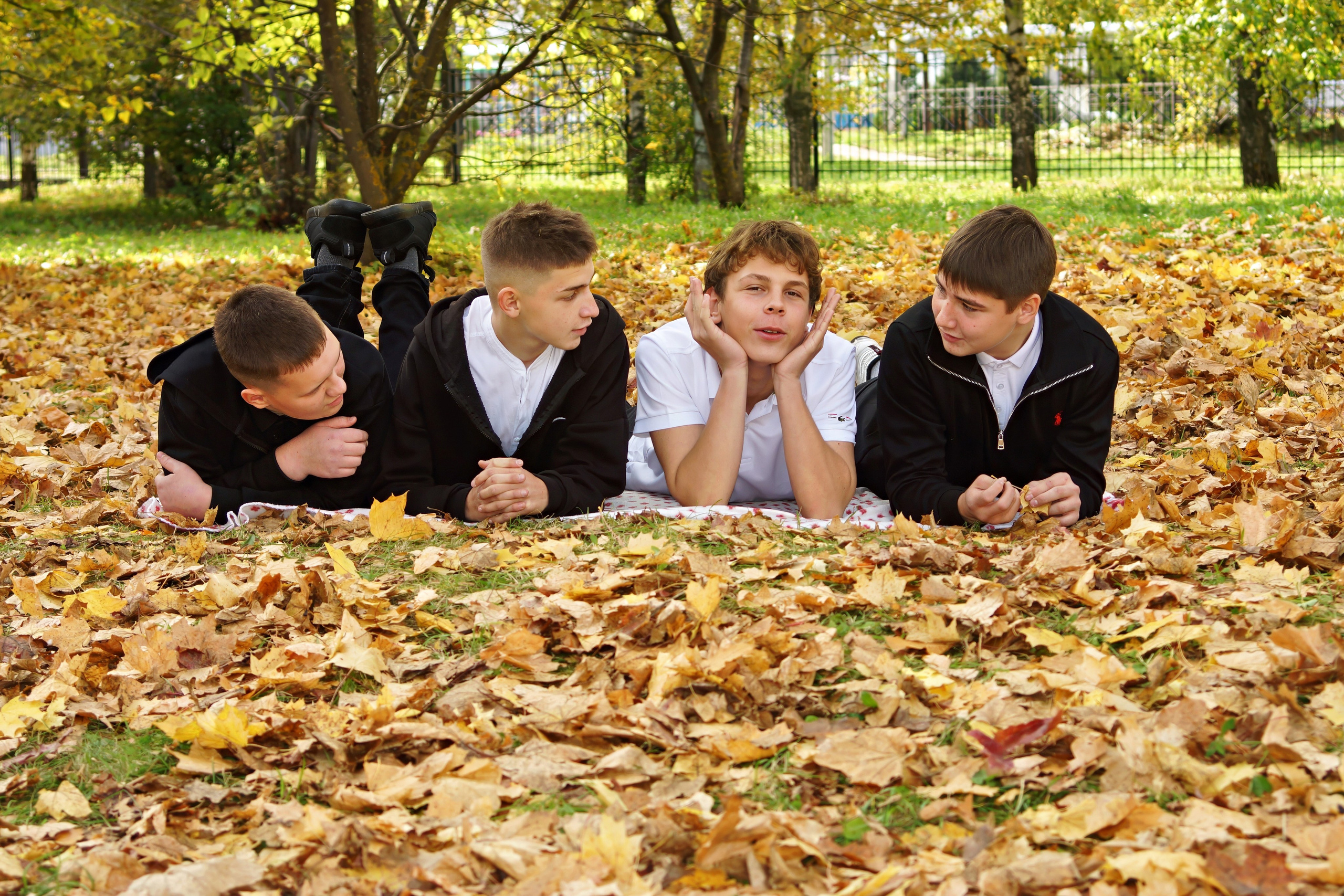 Осенняя фотосессия в школе г. Йошкар-Ола