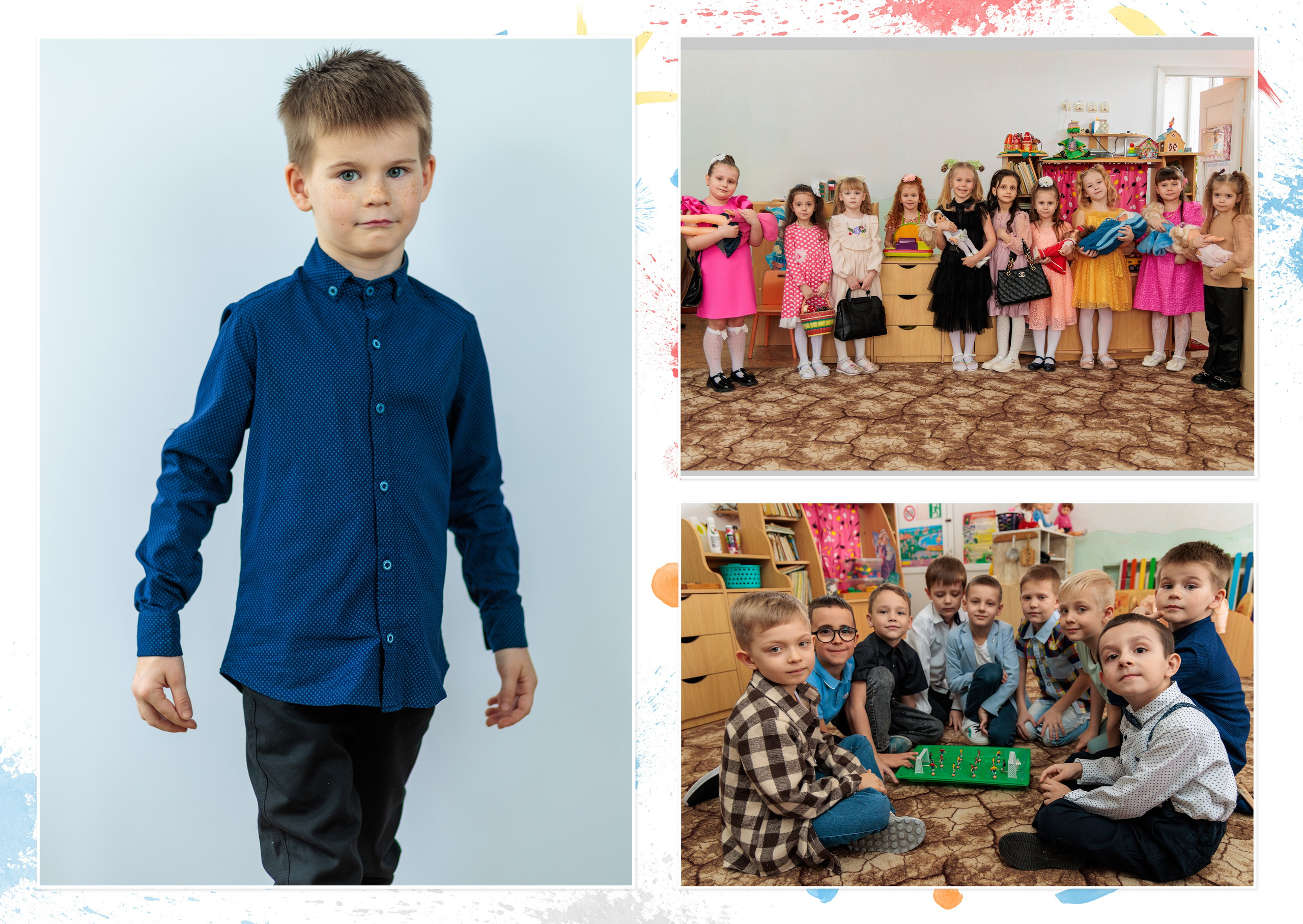 Выпускной альбом для детского сада. Фотограф Гуково Григорий Новиков novikov.foto