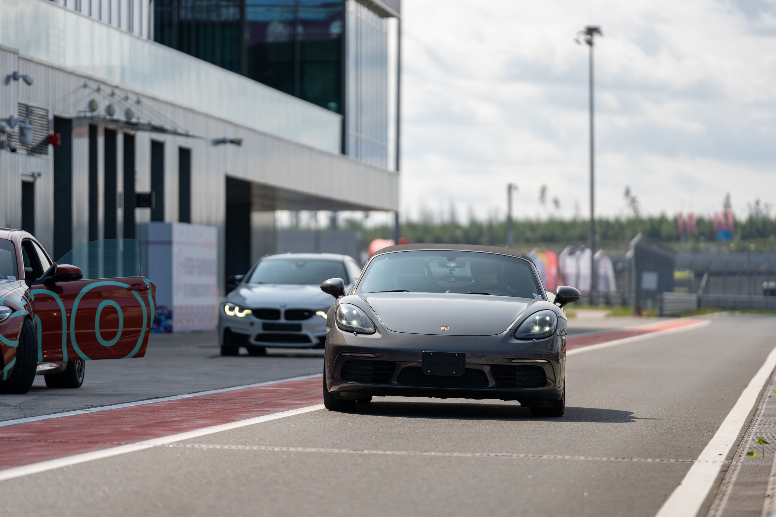 Спортивный фотограф Санкт-Петербург запечатлел Porsche на Игора Драйв