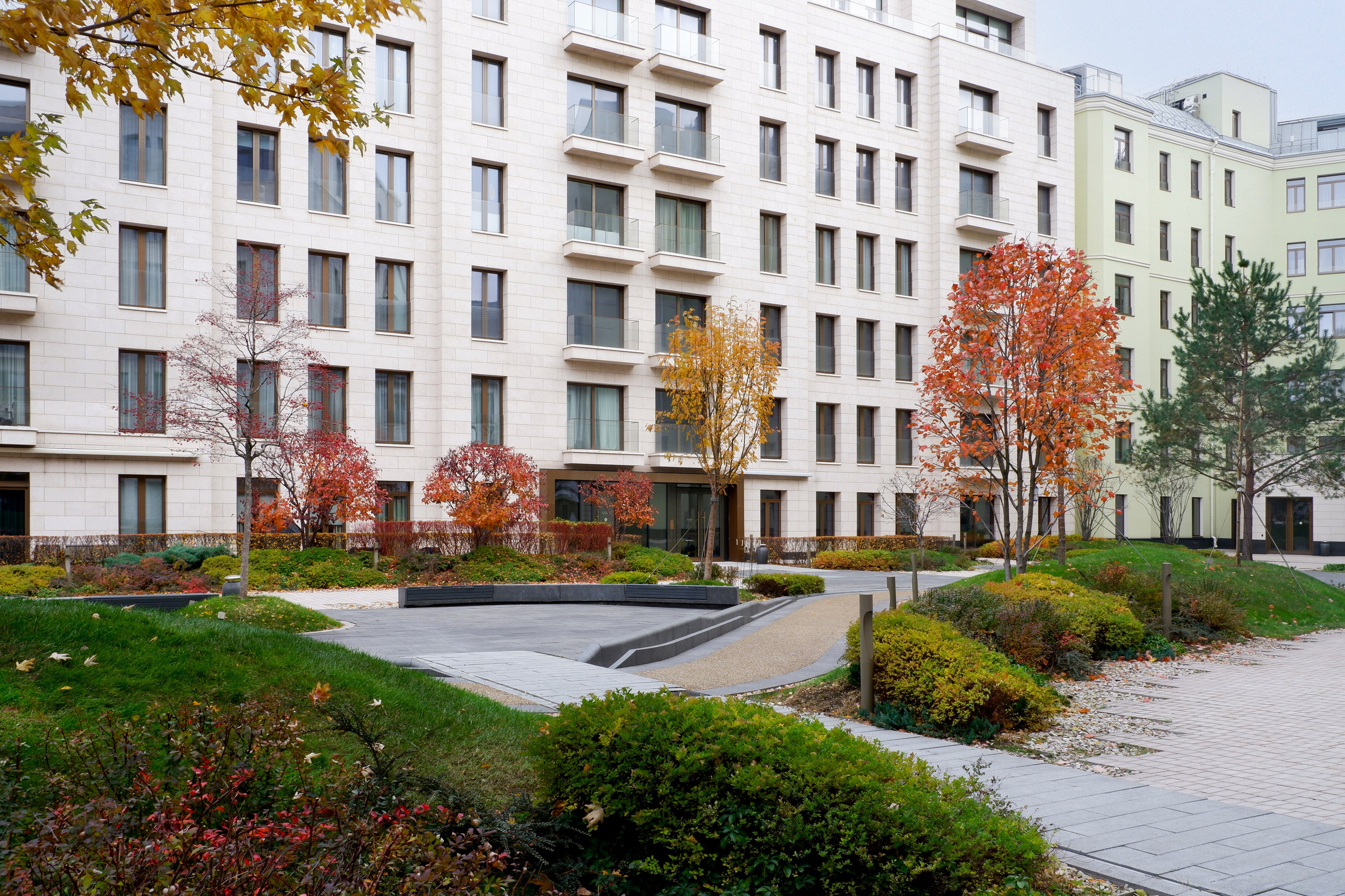 Жилой комплекс «Полянка 44». Михаил Мулач | Архитектурный фотограф