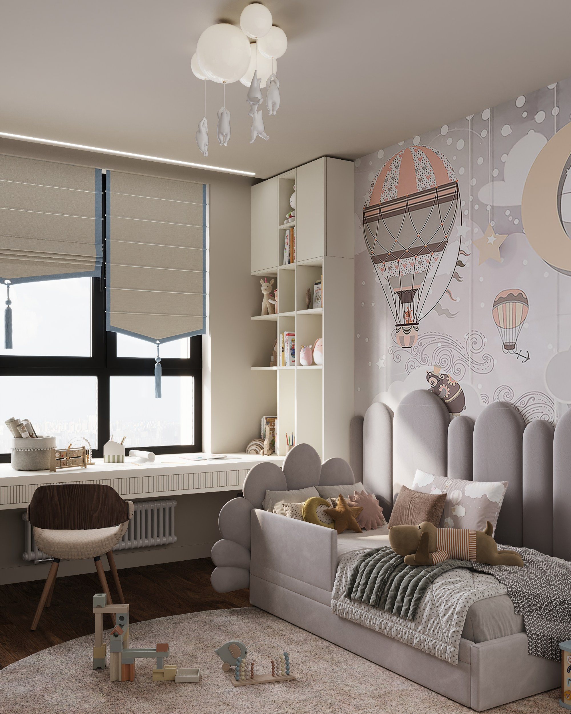 4-х комнатная квартира в Москве. Интерьерный 3Д Визуализатор Маргарита Оберемко