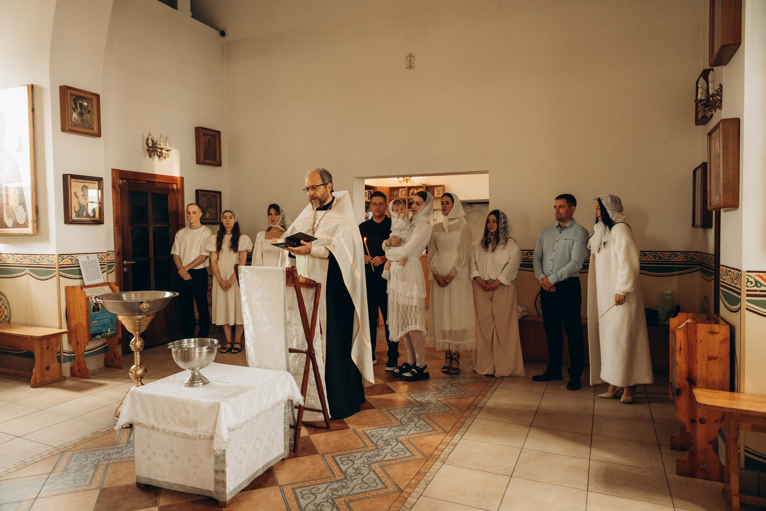 Крещение Матвейки. Фотограф в Минске — Мария Миллс