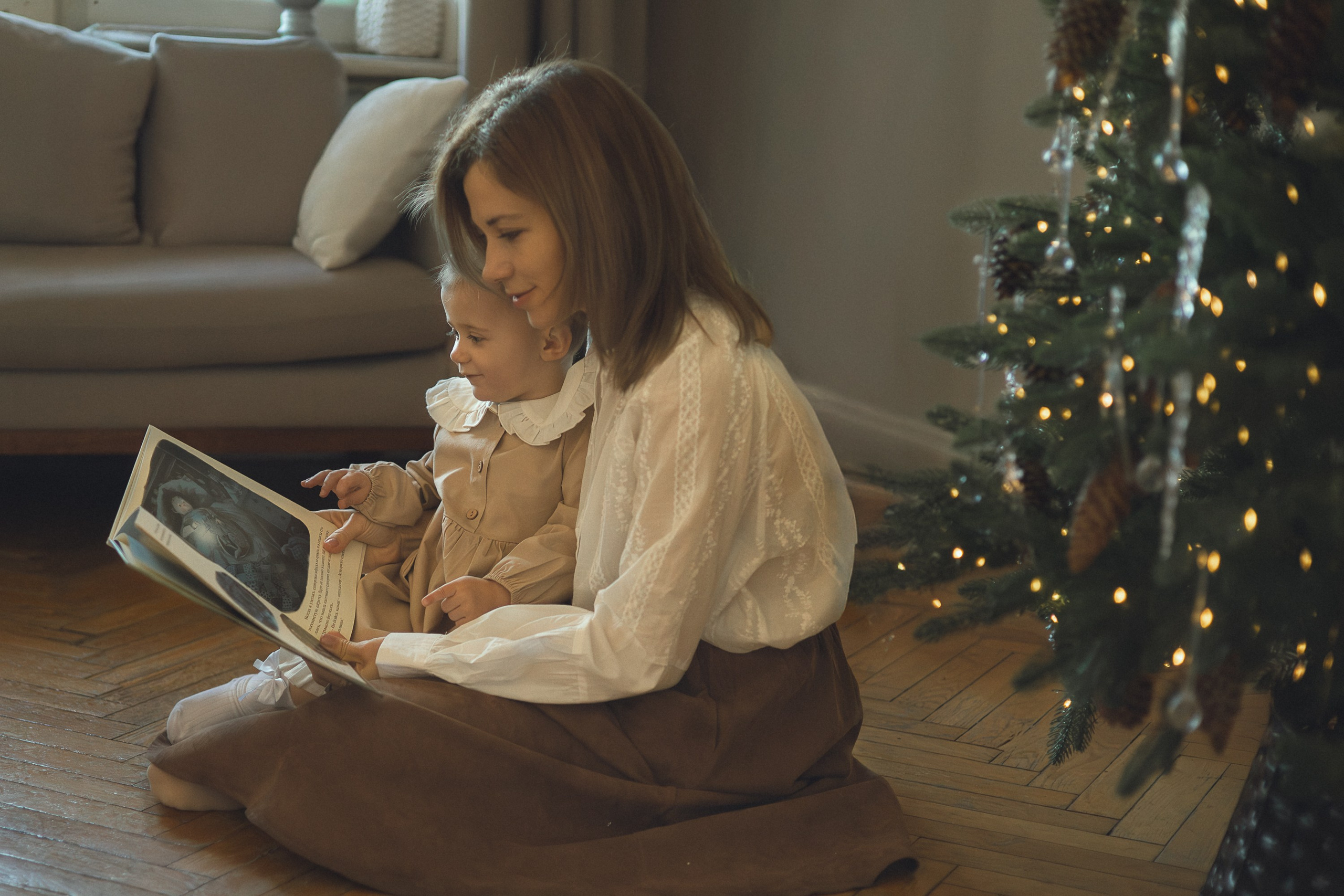 Утро перед Рождеством. Семейный фотограф в Москве Анастасия Марти