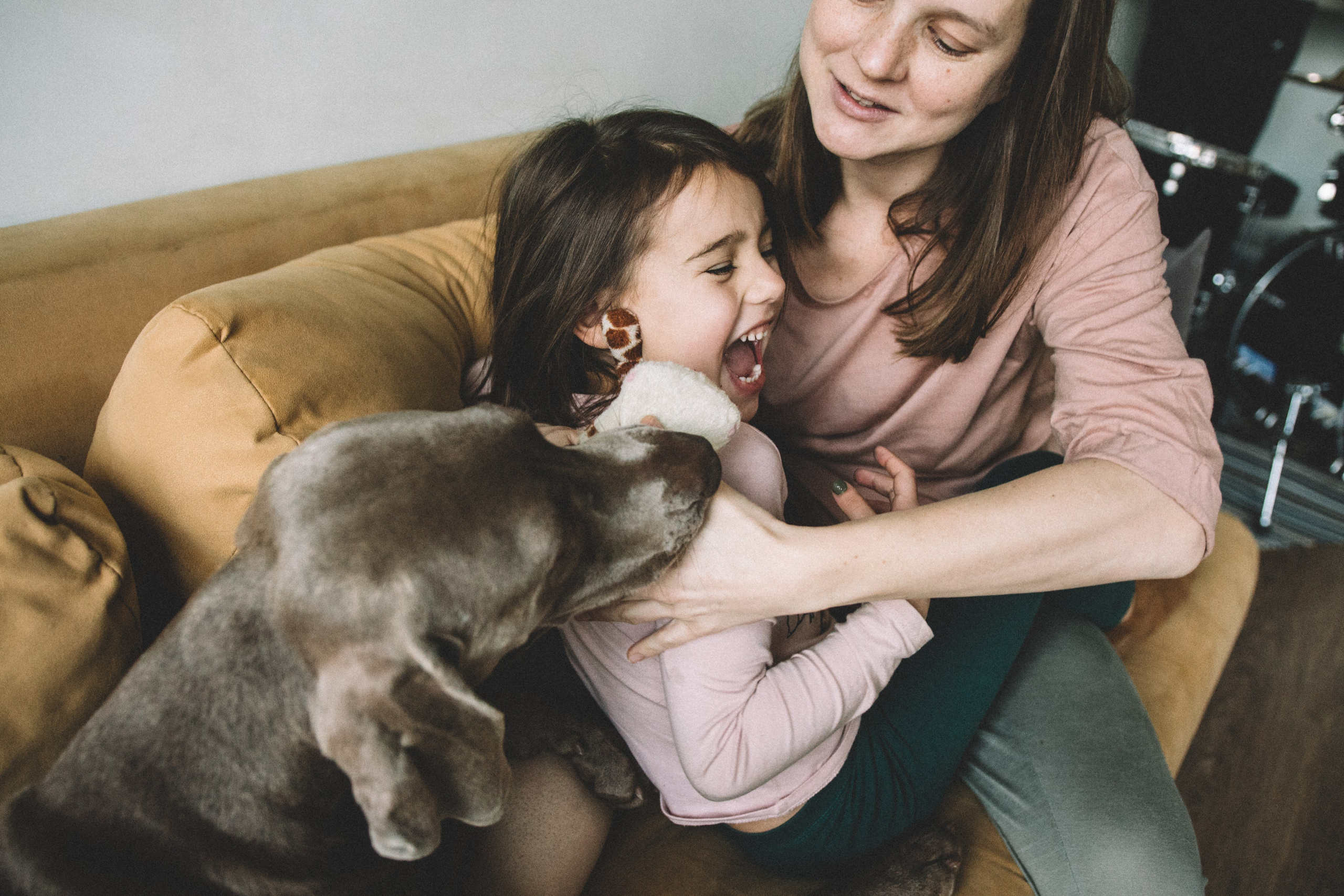 Домашняя семейная фотосессия. Фотограф Лебедева Наталья