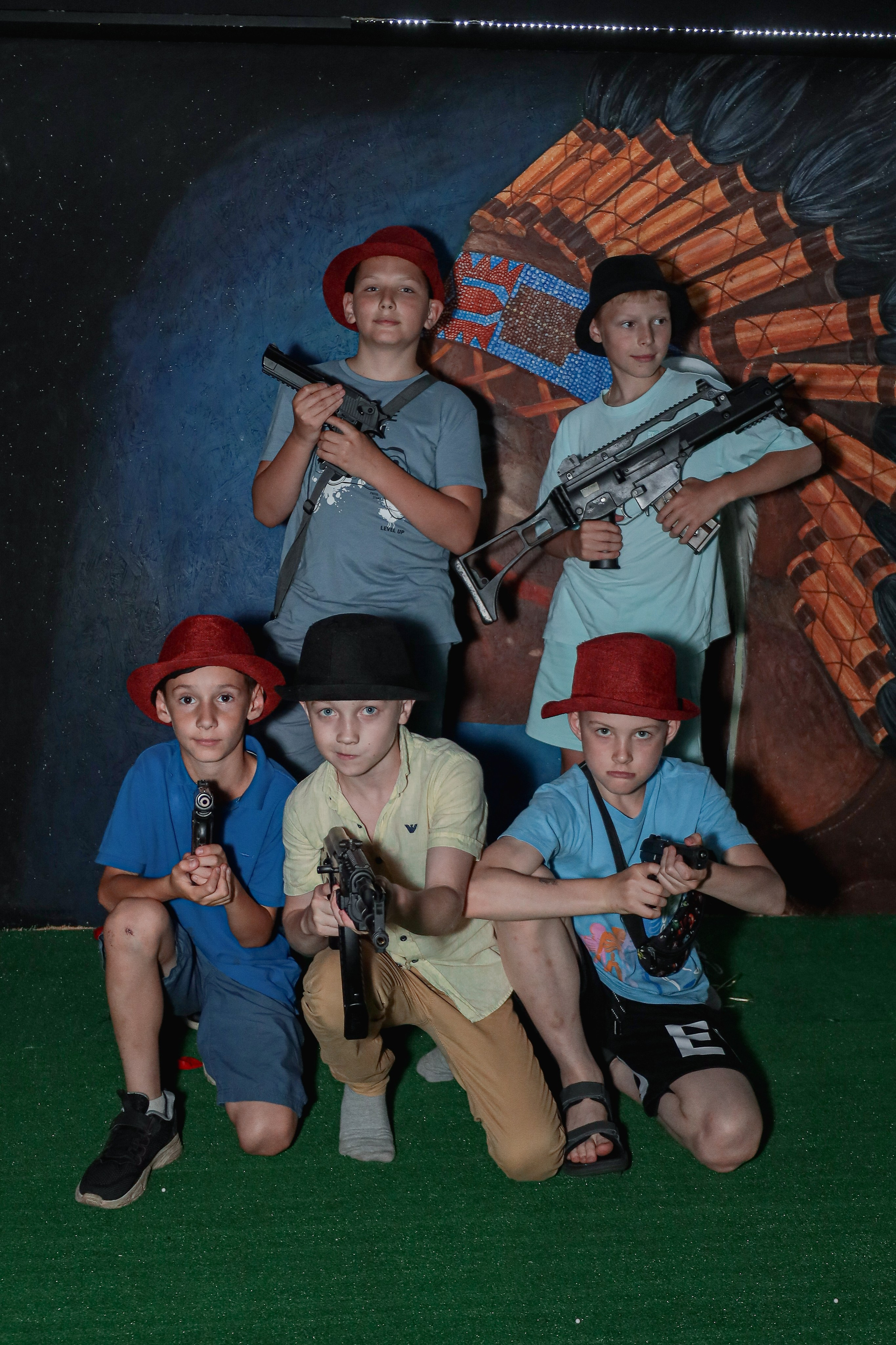 День рождение в стрелковом клубе. Фотограф Надршина Лилия