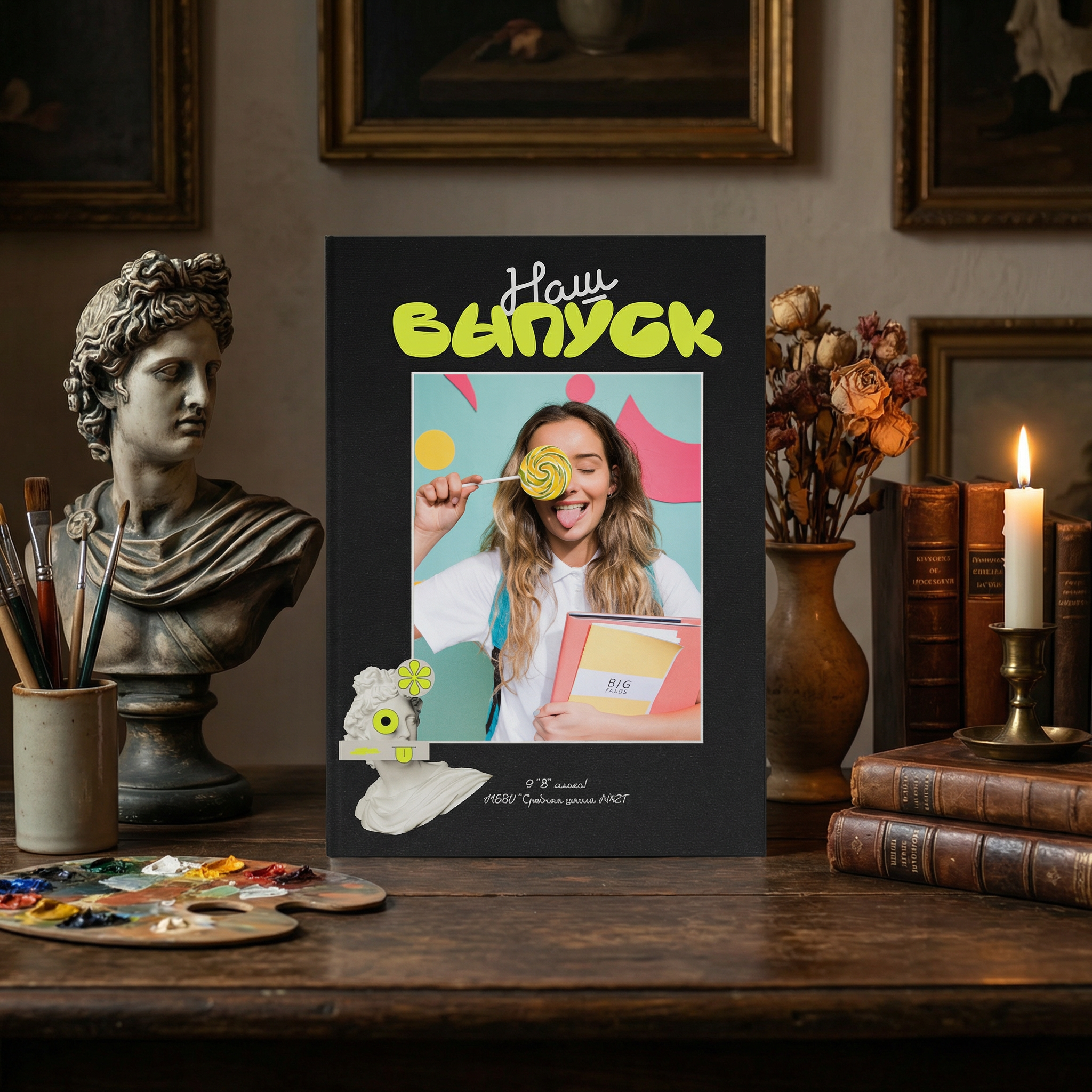 018 Art. Дизайны, psd шаблоны школьных и выпускных альбомов и обложек