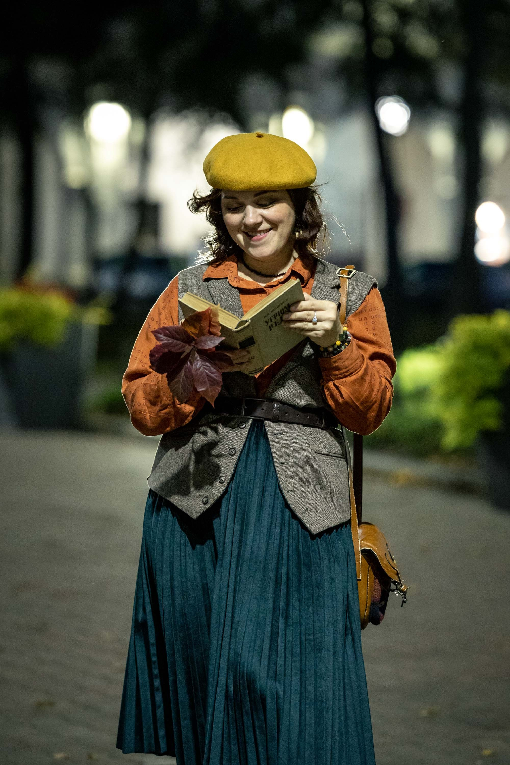 Оксана. Осень. Наталия Клевинскас портретный фотограф в Костроме