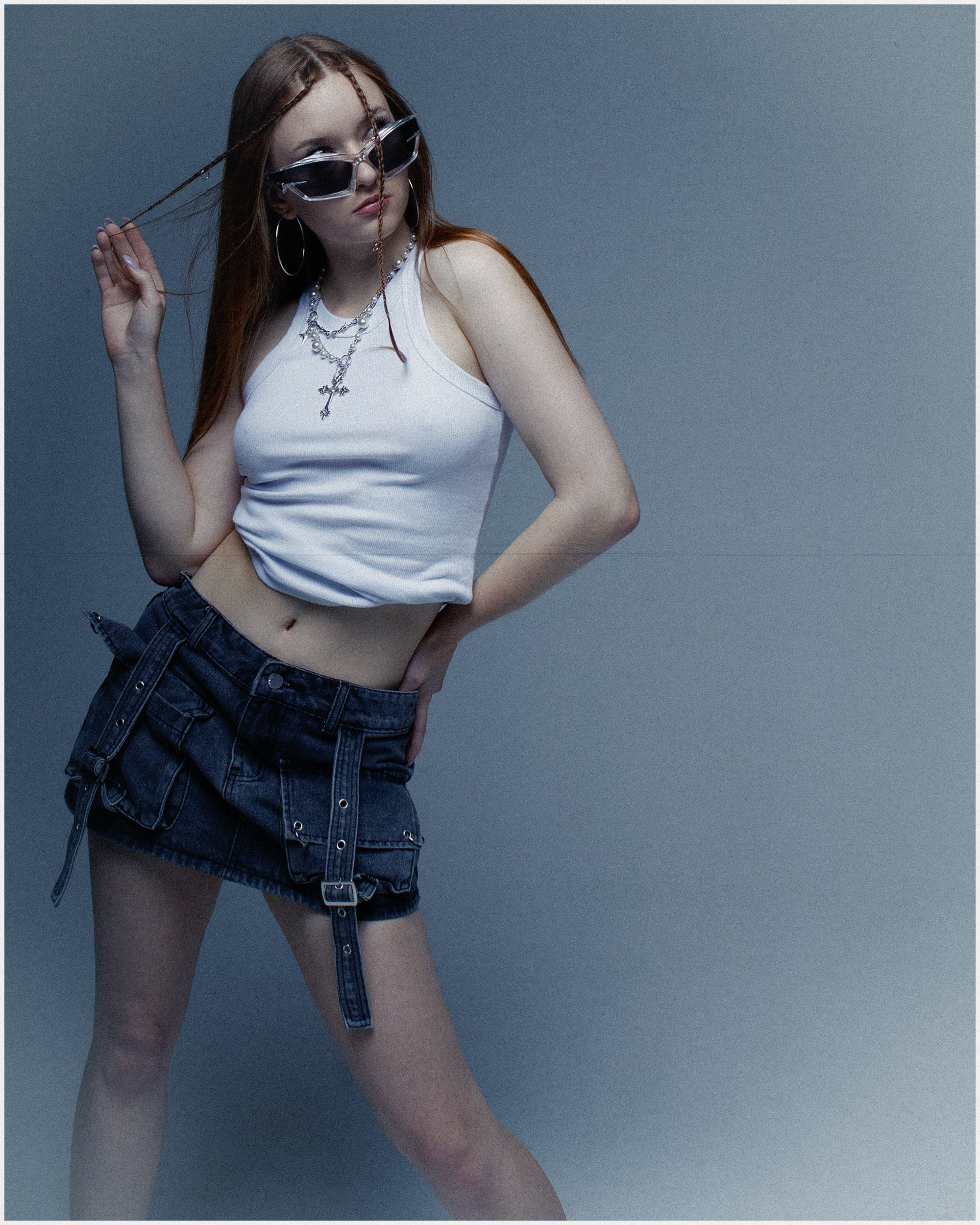 💙. Креативный фотограф в Москве Анастасия