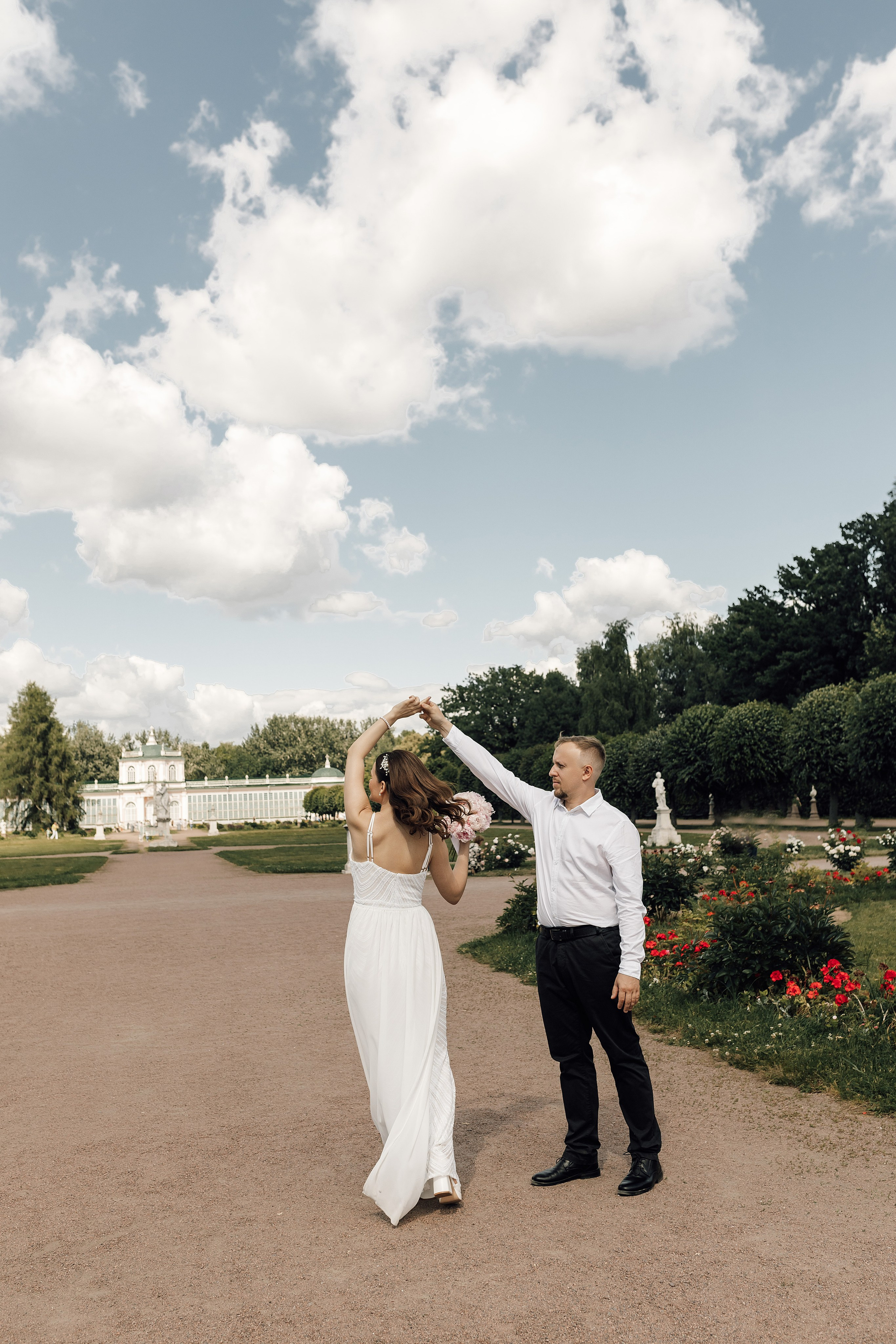 Сергей & Татьяна (Грибоедовский загс и прогулка в Кусково). Фотограф в Москве Юлия Хамзина