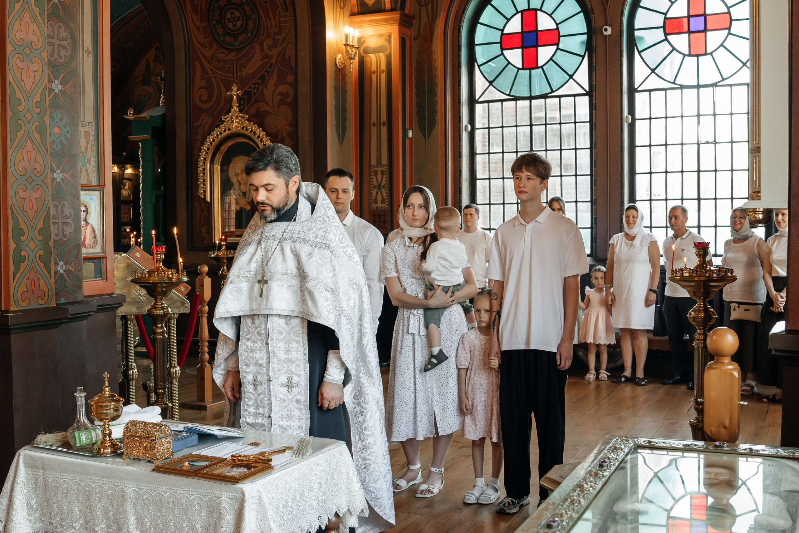 Крещение София и Сережа. Фотограф Краснодар