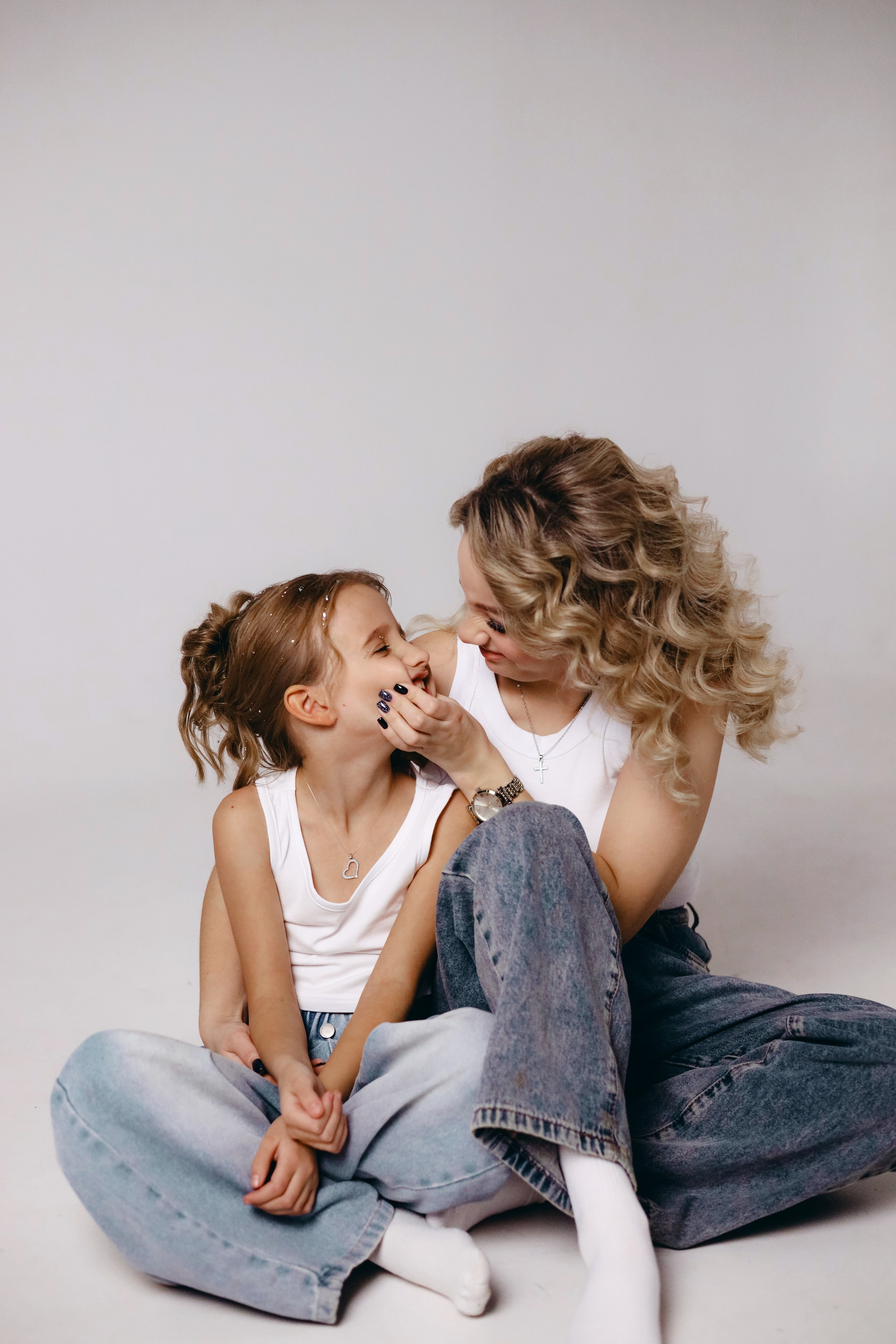 Варя и ее мама. Фотограф Мария Лаенко