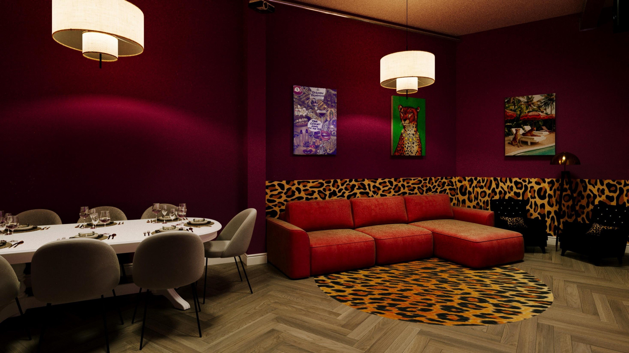 Гламур. Аренда лофта в СПб для мероприятий