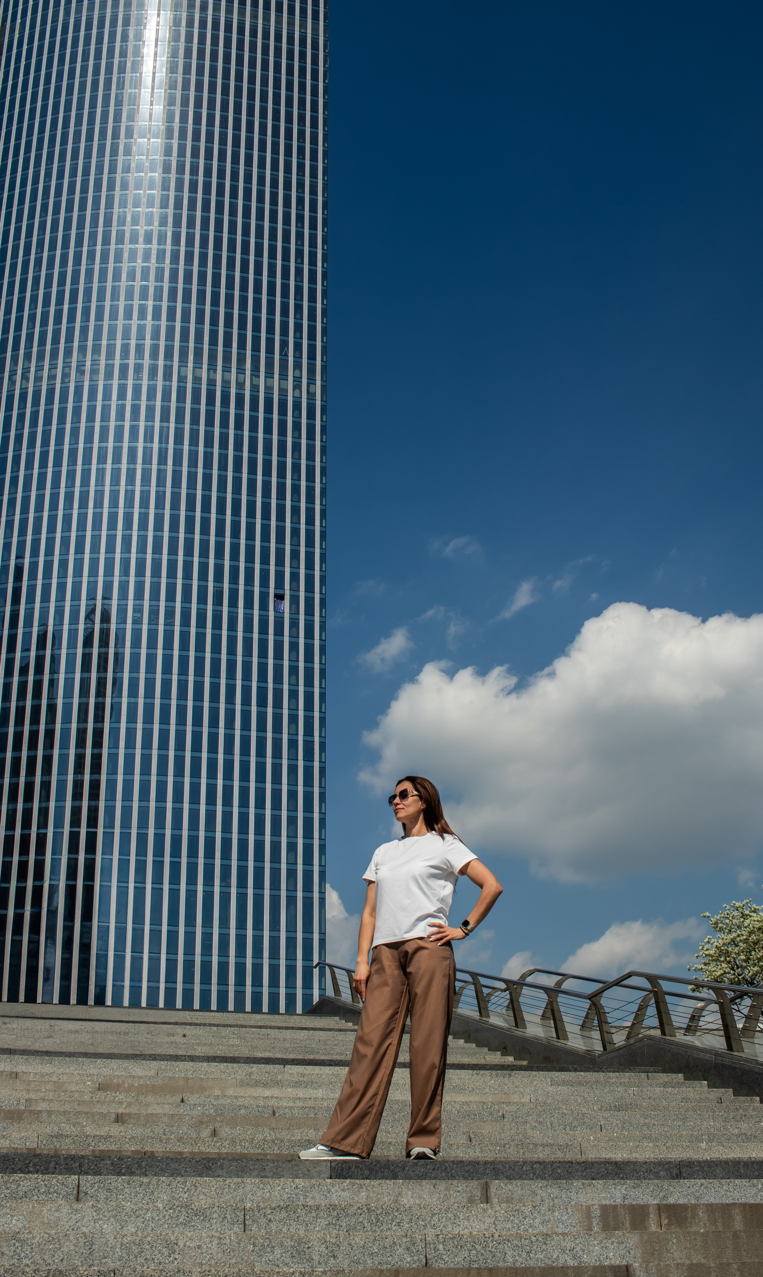 Москва Сити фотографии с утренней прогулки