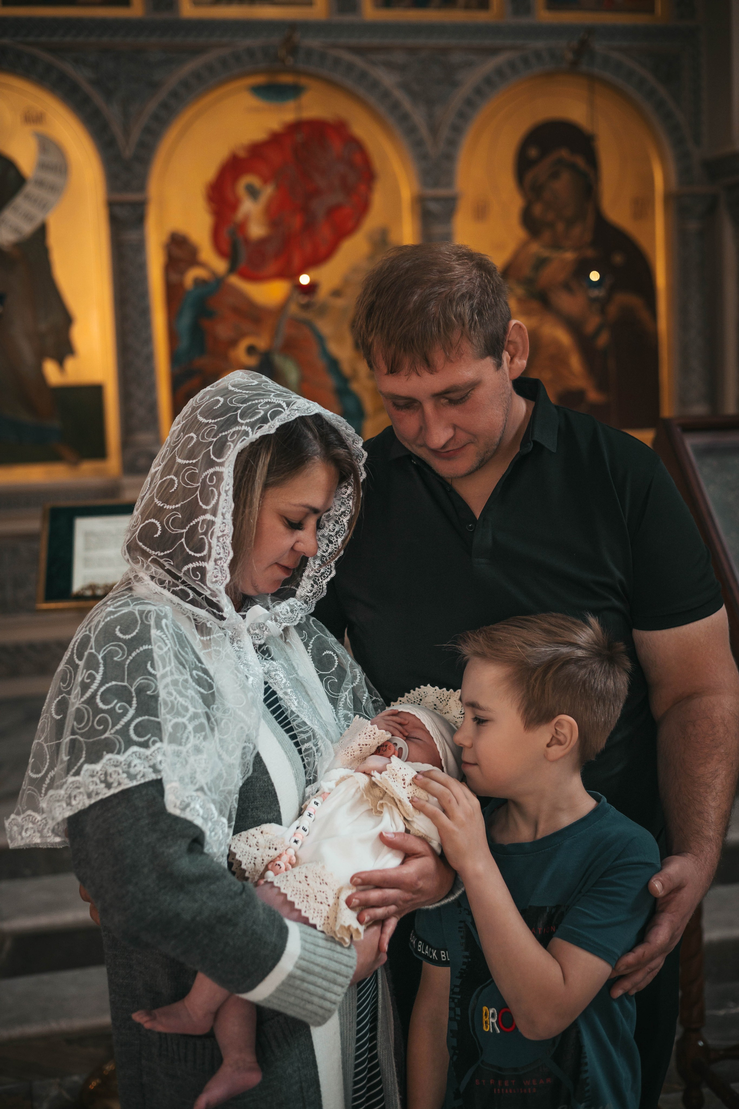 КРЕЩЕНИЕ. Фотосессия новорожденных в Москве и Московской области