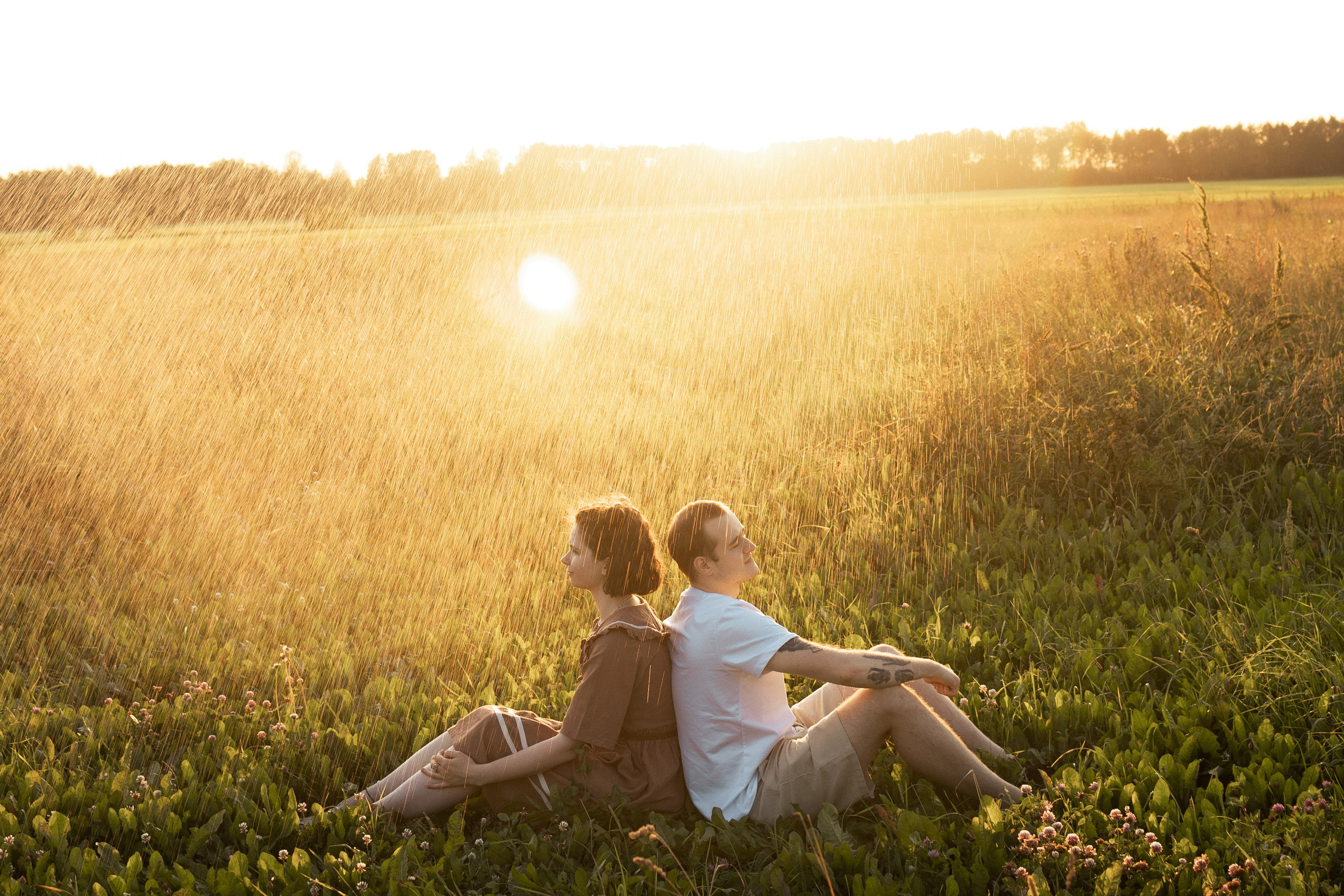 Лето. Поле. Любовь. Портретный фотограф СПб, женский фотограф, минимализм и эстетика