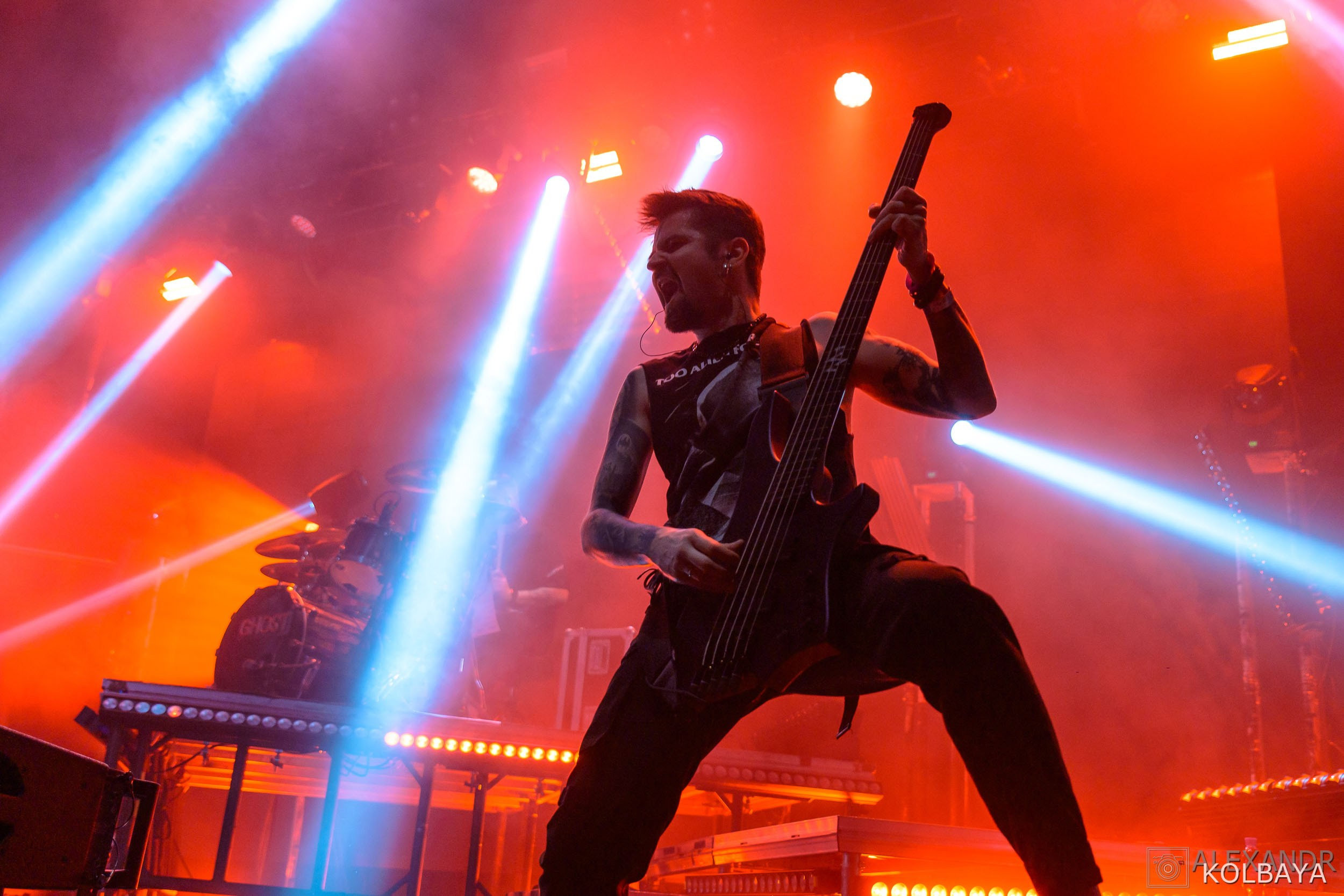 Концерт группы СЛОТ в клубе BASE. Концертный и театральный репортажный фотограф в Москве Александр Колбая
