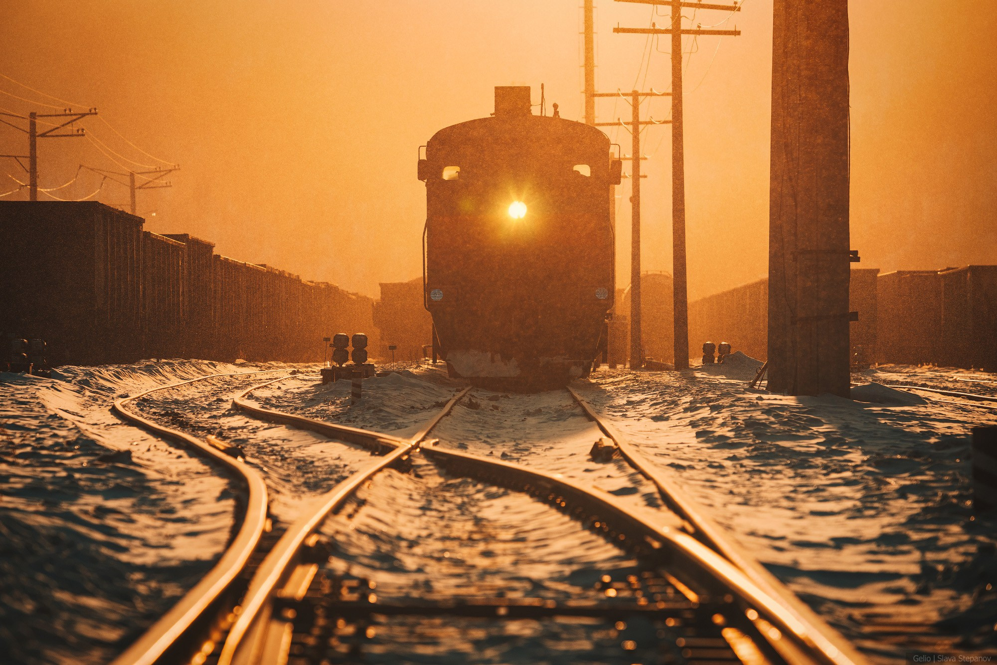Железная дорога. Фотограф Слава Степанов, Gelio