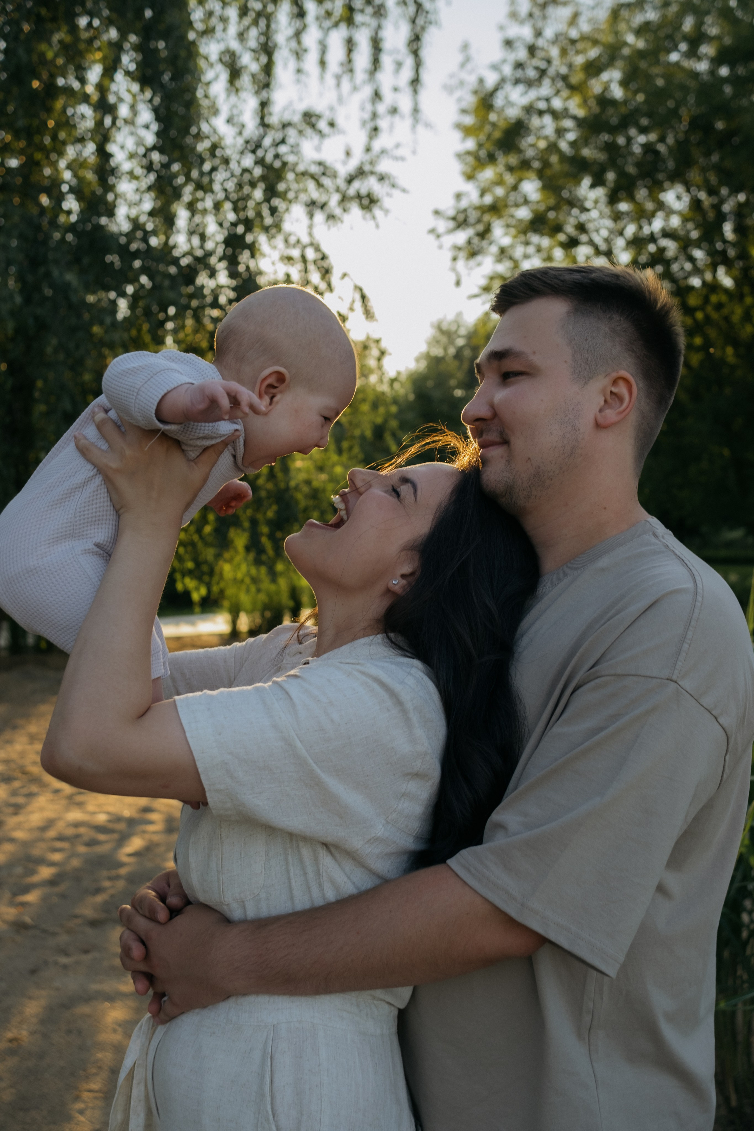 Семейные фотосессии на природе и в городе. Семейный и детский фотограф в Москве Александра Михайлечко
