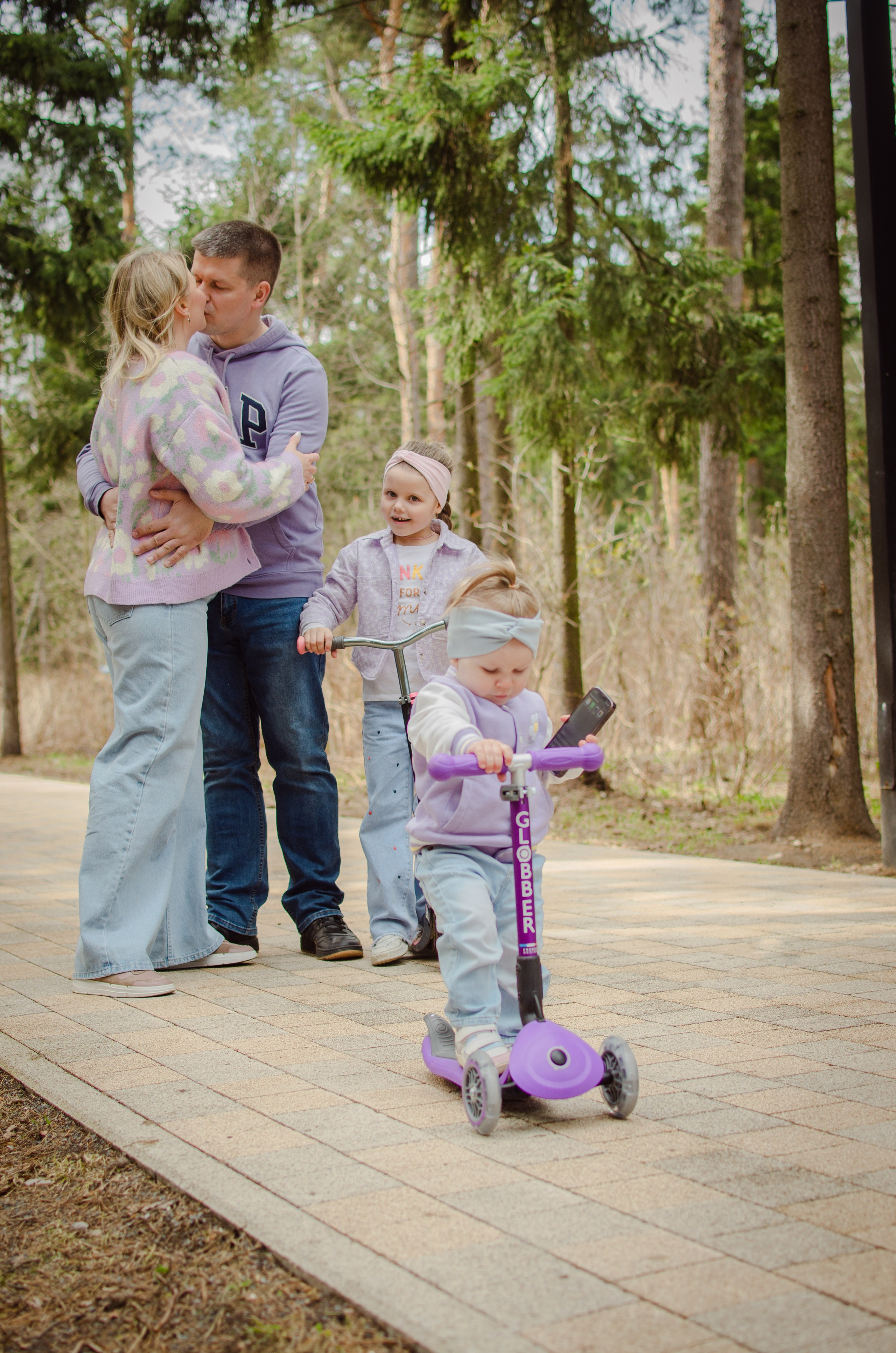 Семейная фотопрогулка в Железнодорожном, в Москве