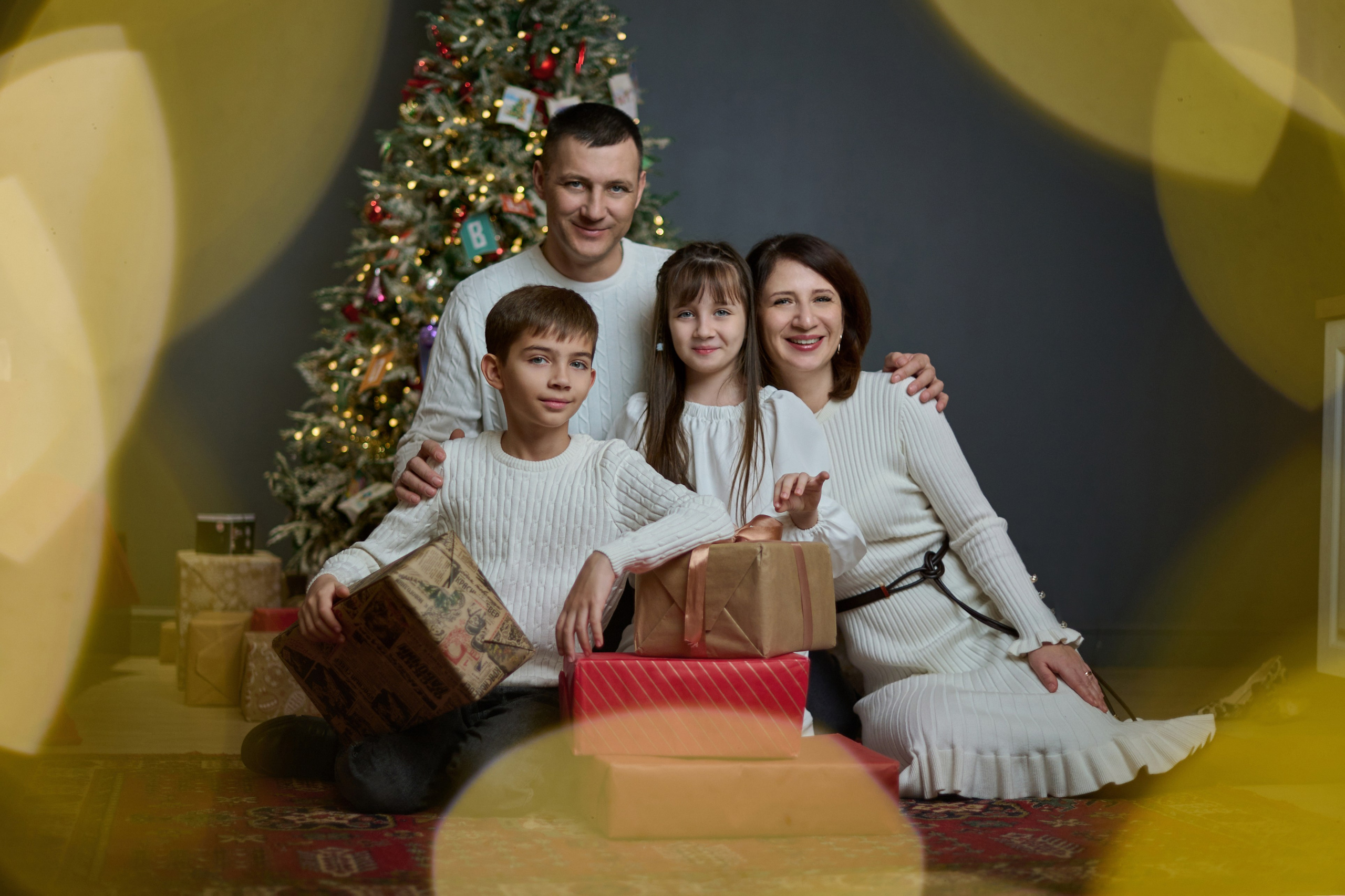 Новогодние семейные съемки. Женский и семейный фотограф в Ростове-на-Дону Елена Вернигорова