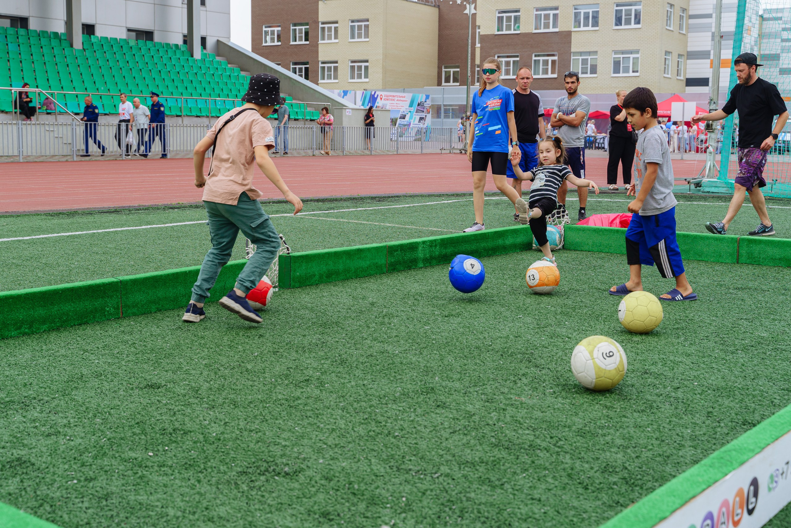 Достигая Цели. Спортивный праздник РЖД