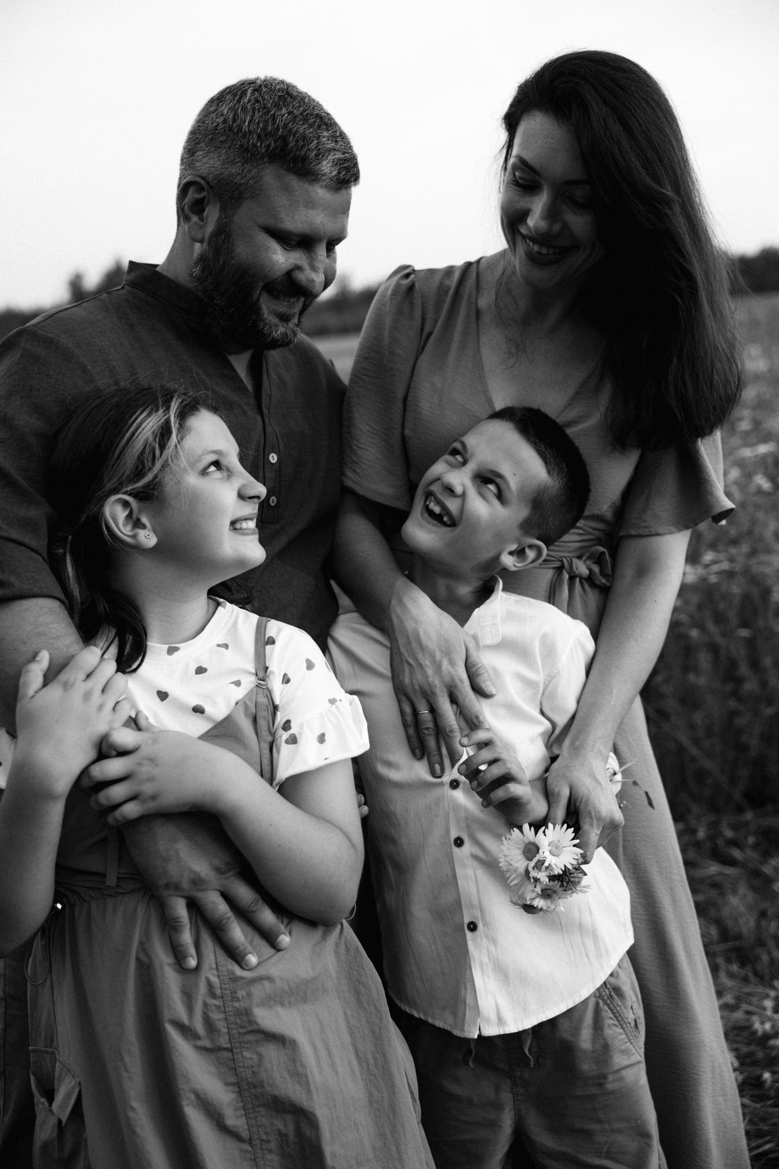 Ромашковое поле. Семейный и свадебный фотограф в Москве Вероника Жибинова