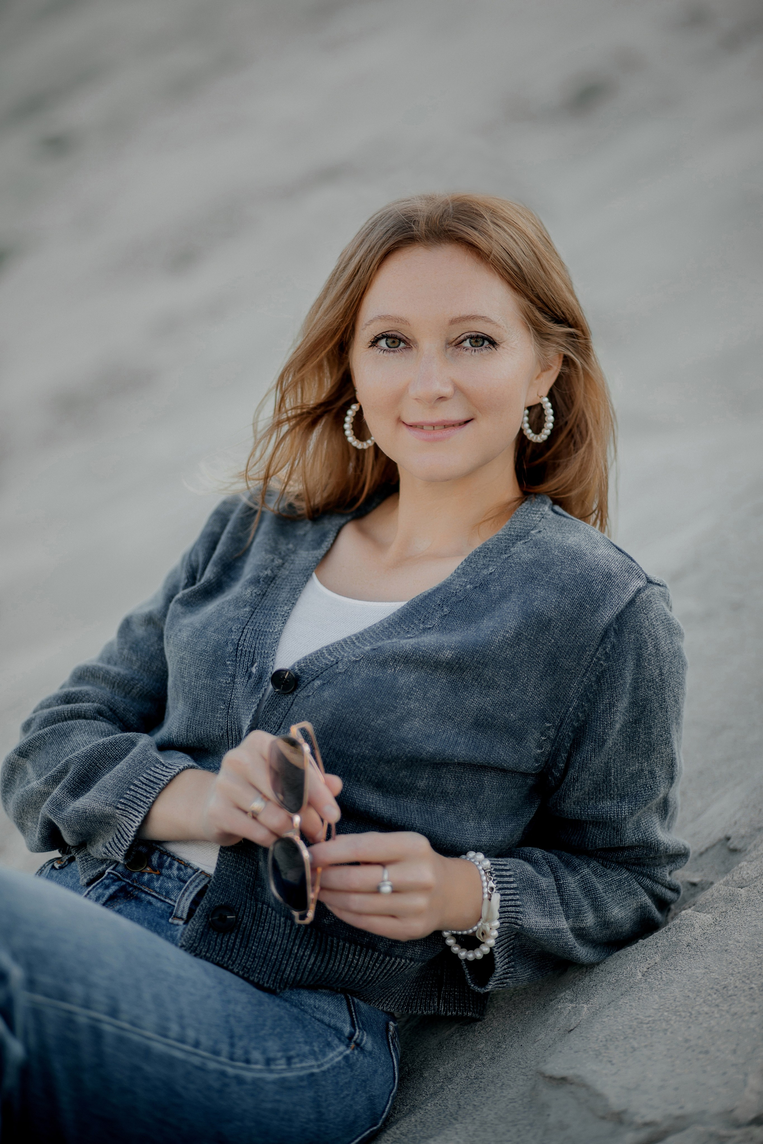 Семейная фотосессия в песках. Свадебный и семейный фотограф Ибрагимова Мария из Екатеринбурга