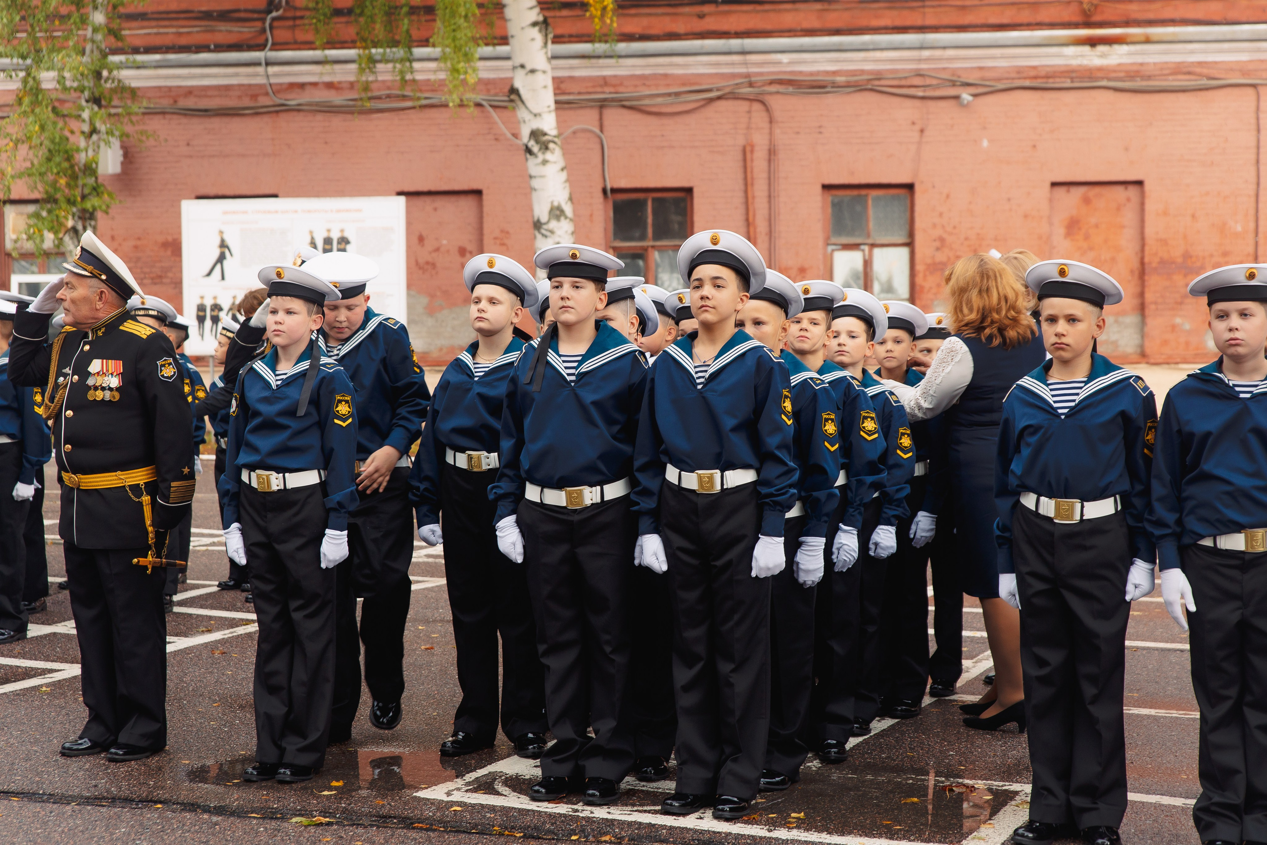 Кадетский корпус. Линейка. Фотограф в Кронштадте и Санкт-Петербурге Анастасия Коваленко