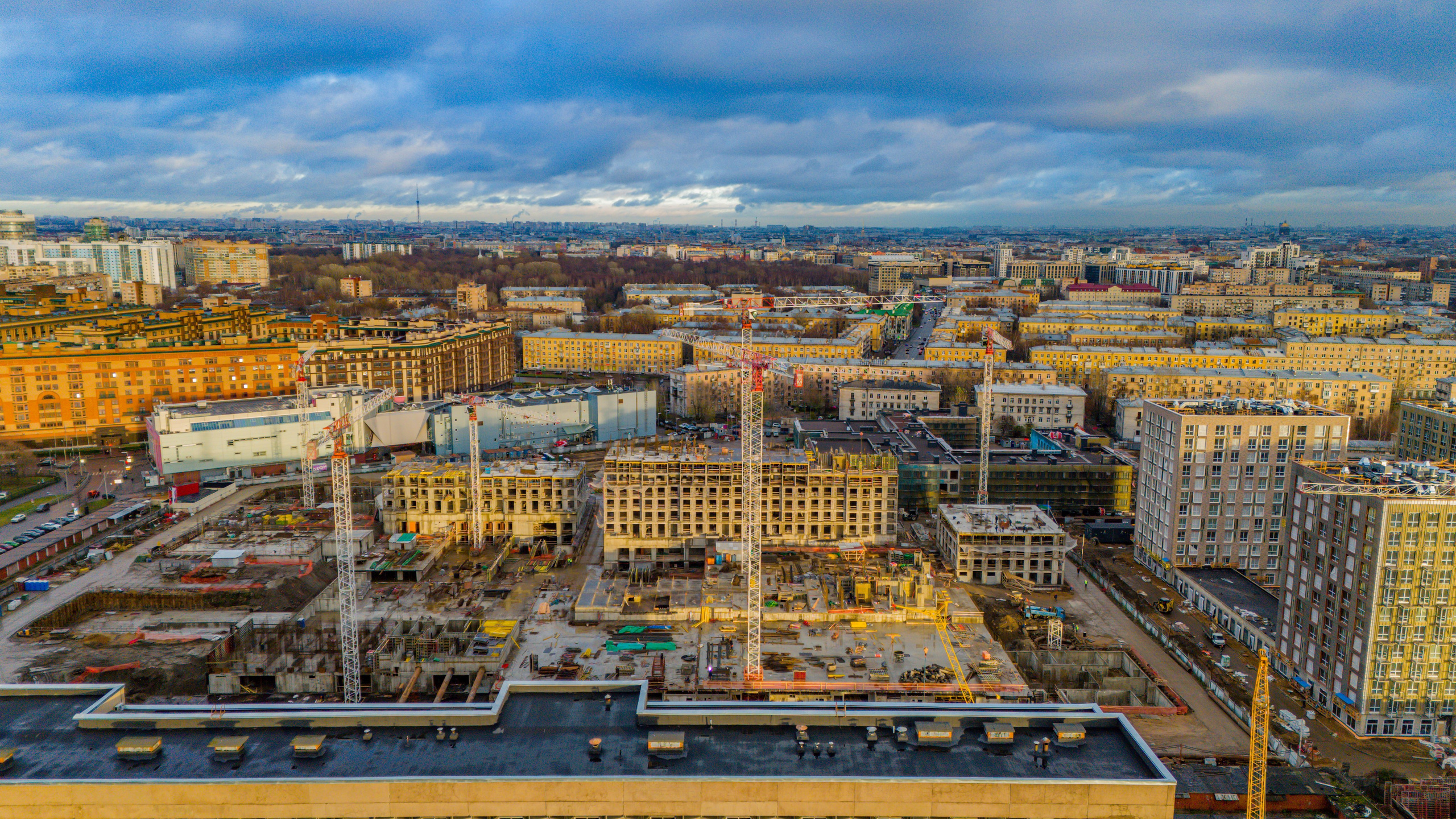 Аэросъемка / съемка с квадрокоптера. Студия визуального контента в Санкт-Петербурге и Москве