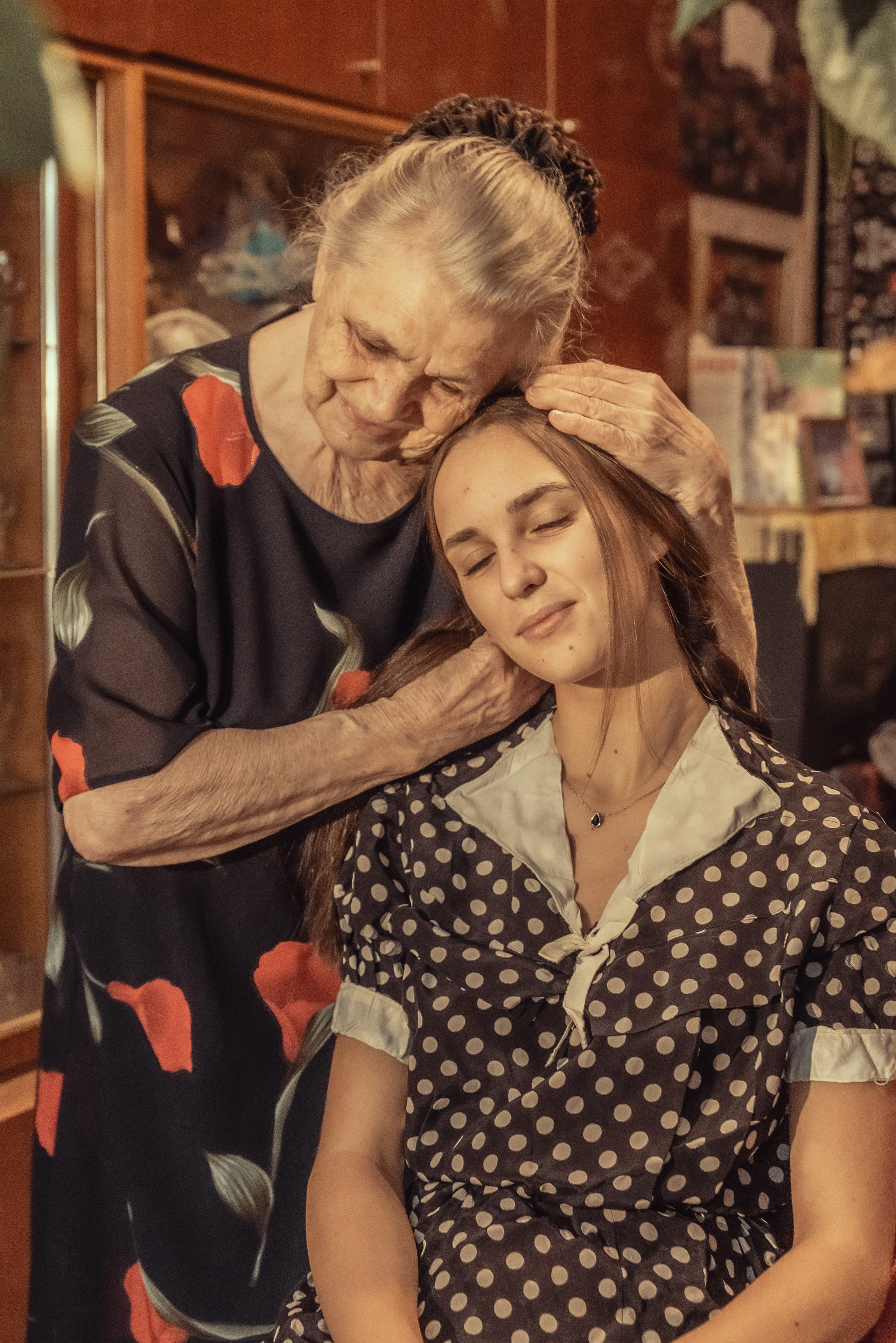 Фотопроект про бабушку и внучку "Встреча, длинною в жизнь"