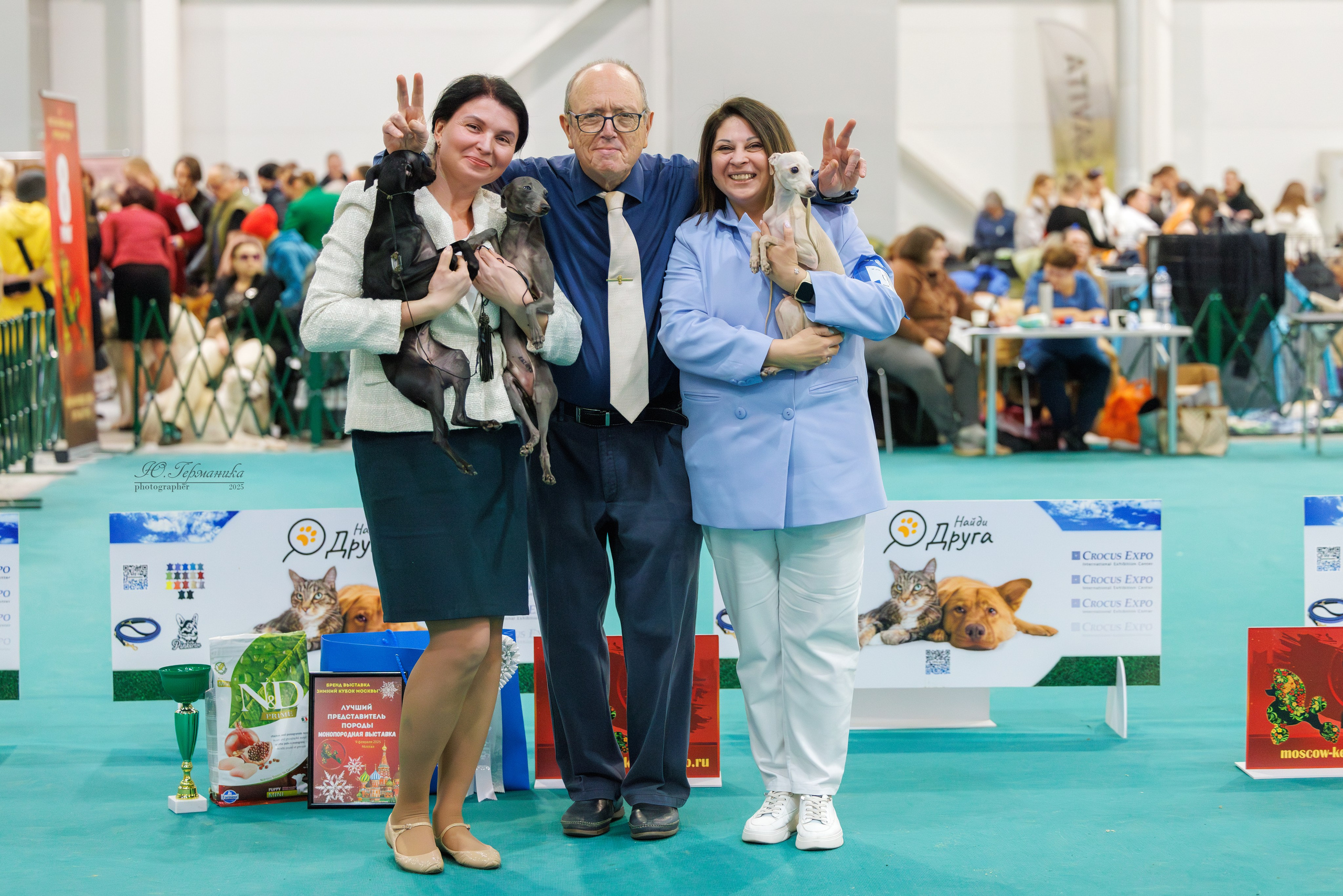 Гран-При 8.02.2025 и Крокус 09.02.2025. Фотограф-анималист Юлия Германика