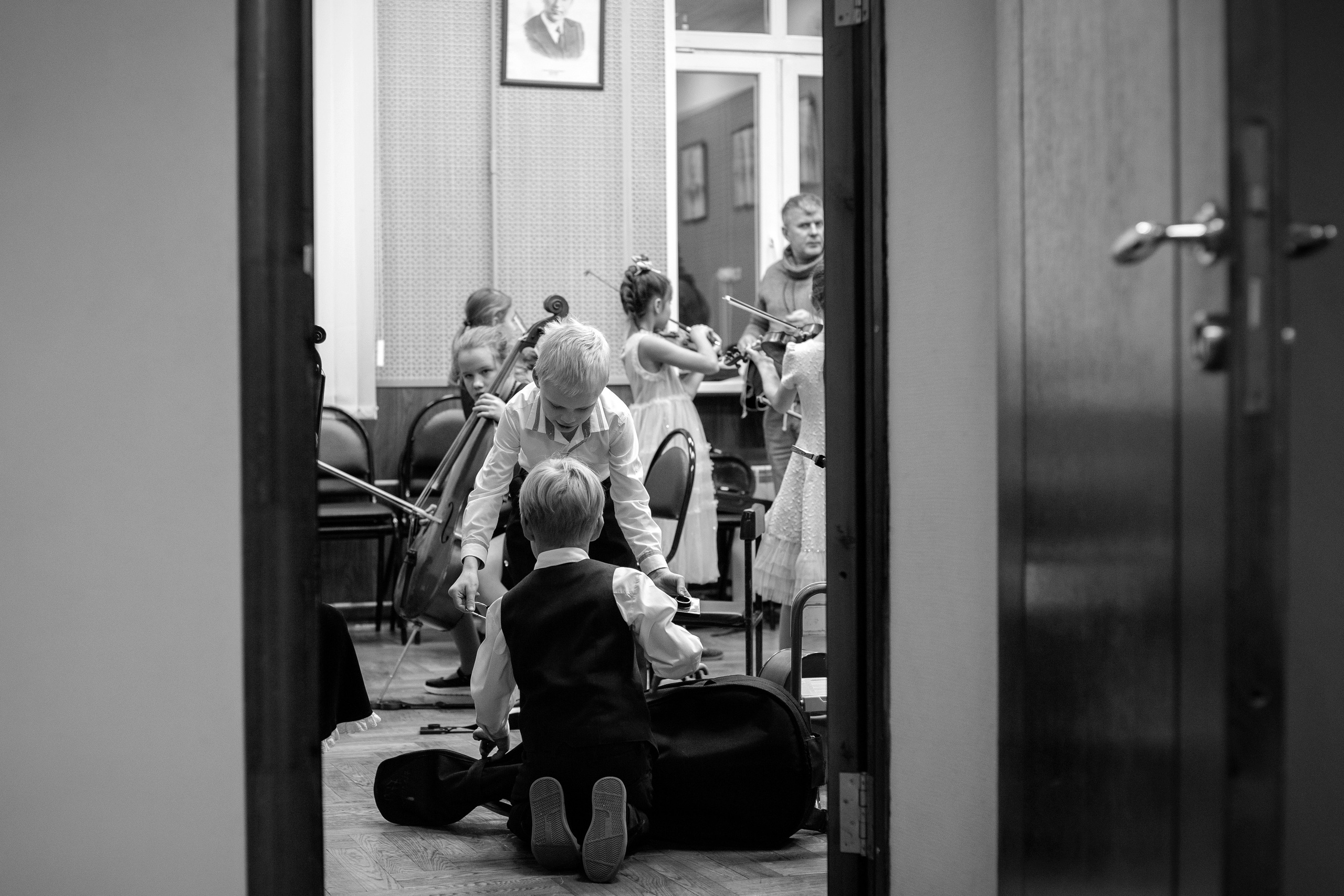 Репетиция музыкального концерта. Репортажный фотограф в Москве