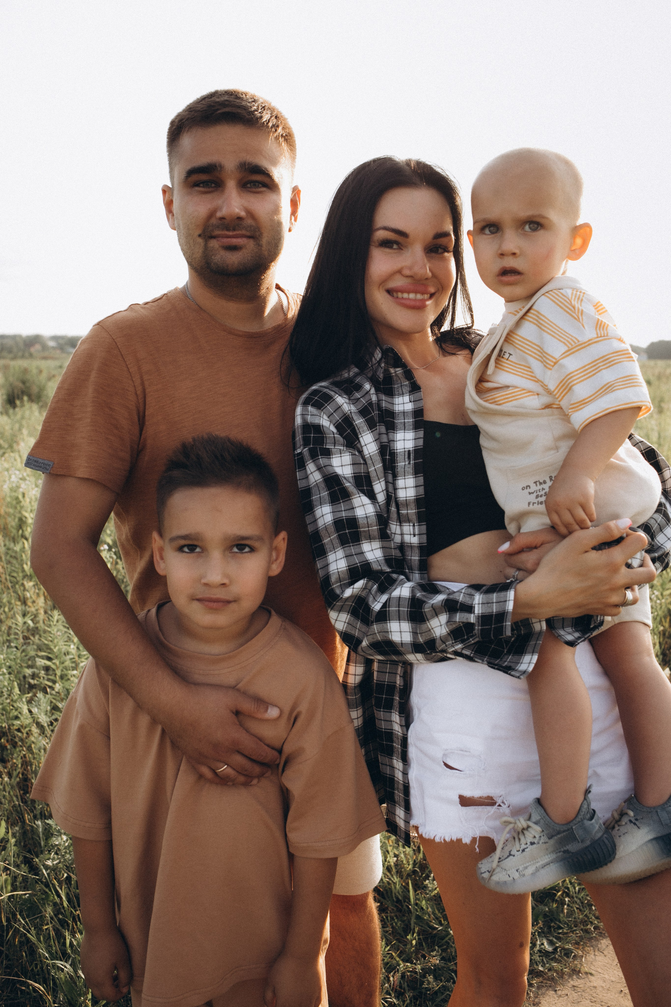 Саша, Женя, Никита и Саша. Семейный и свадебный фотограф Анна Кожокарь