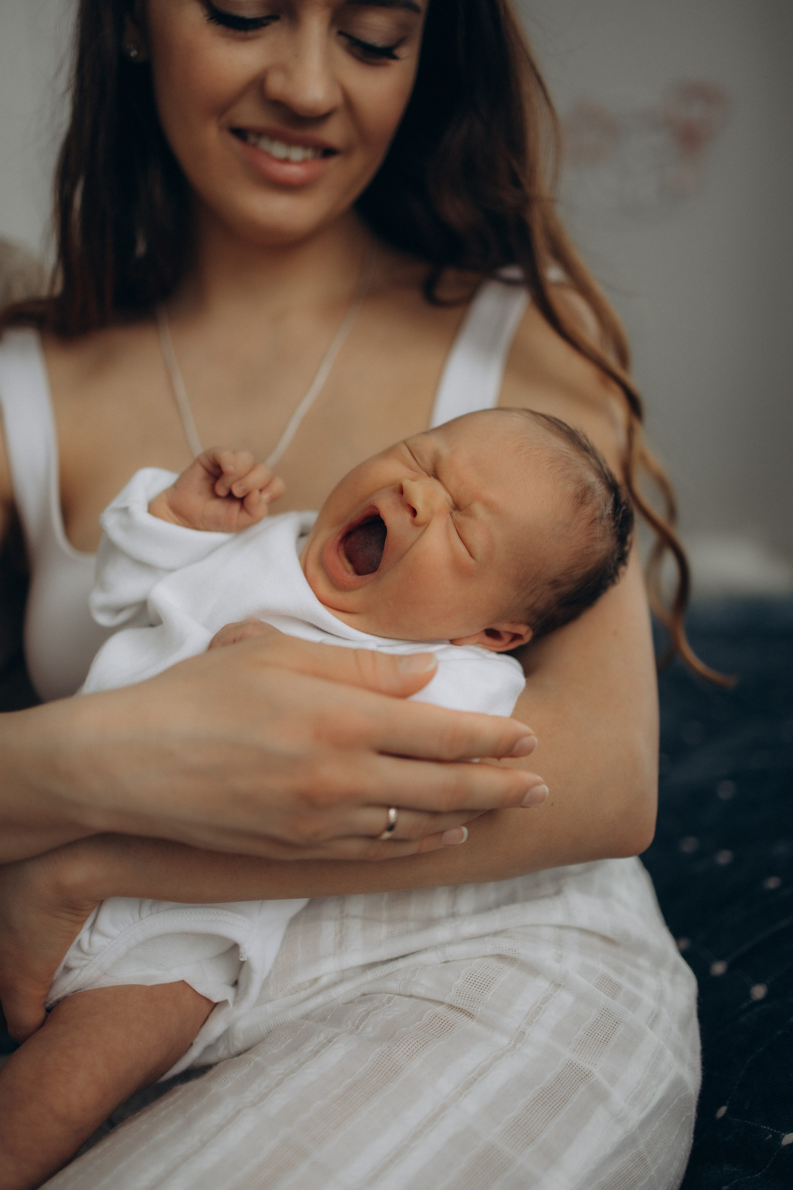 Маленькая кроха Есения. Семейный фотограф в Москве Анастасия Шалда