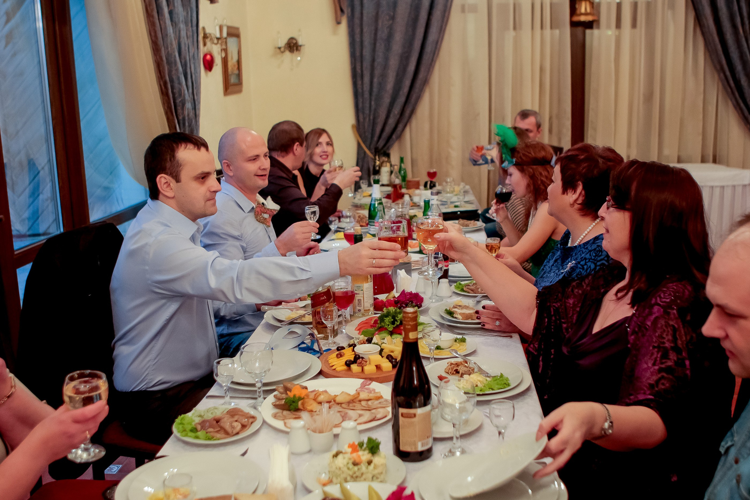 Корпоратив. Max Matvich and Victoria Basova are professionals in their field