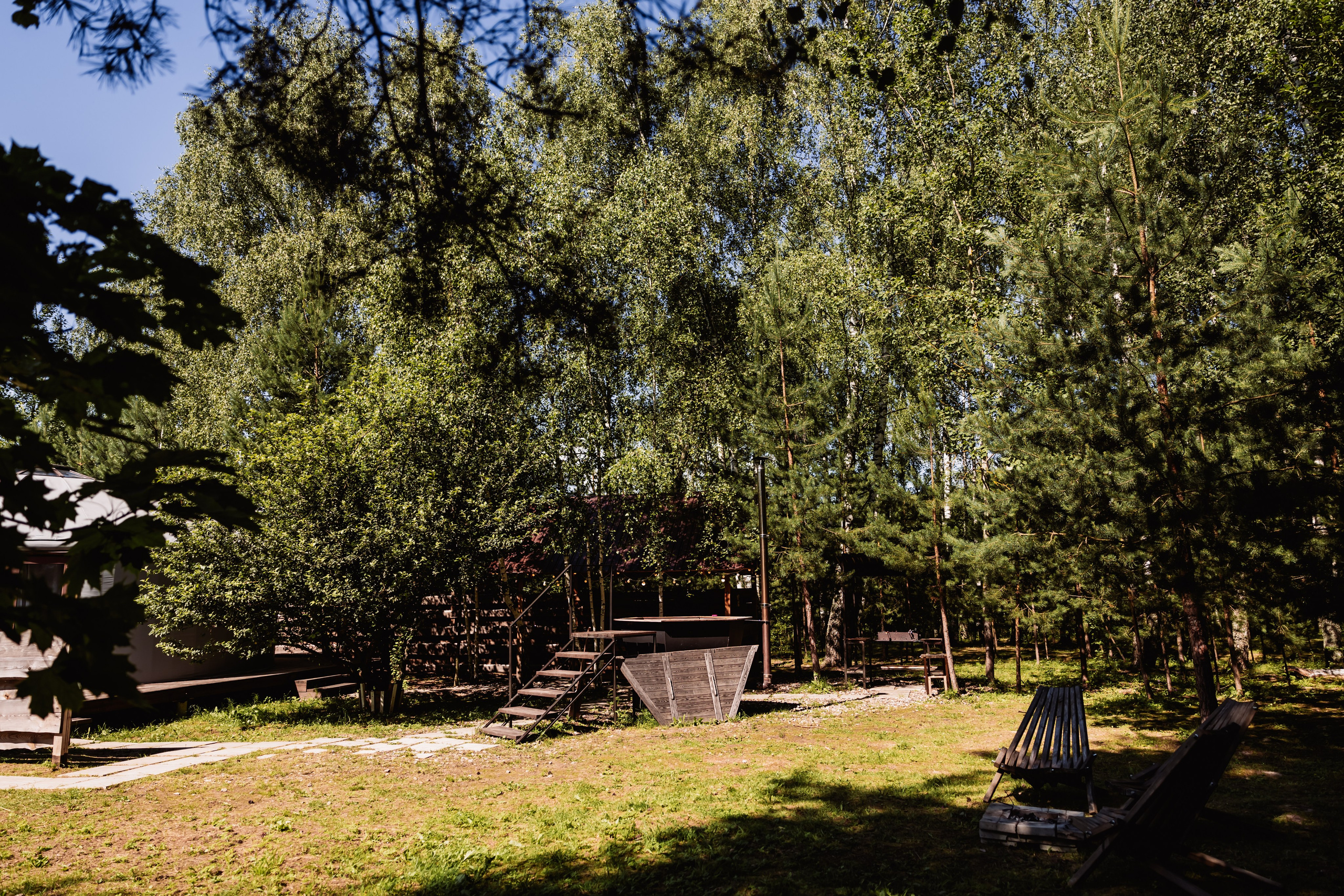 БЕРЕЗКА ВИЛАДЖ | Глэмпинг в Коломне | Юрта «Лесная». ФОТОГРАФ ИРИНА ШАМАТАВА