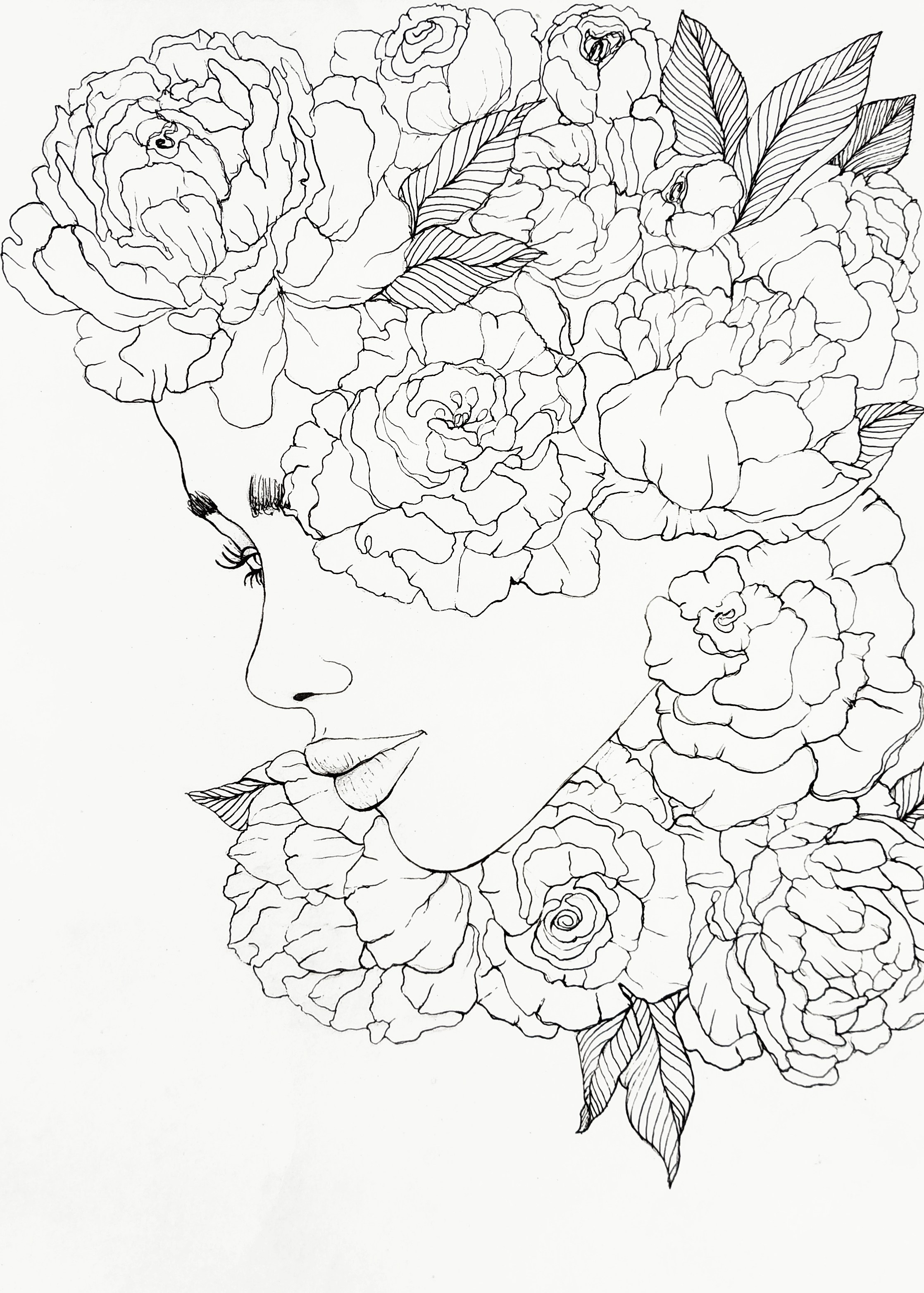 Pensil & Black pen. Фотограф и художник Kerry Moore