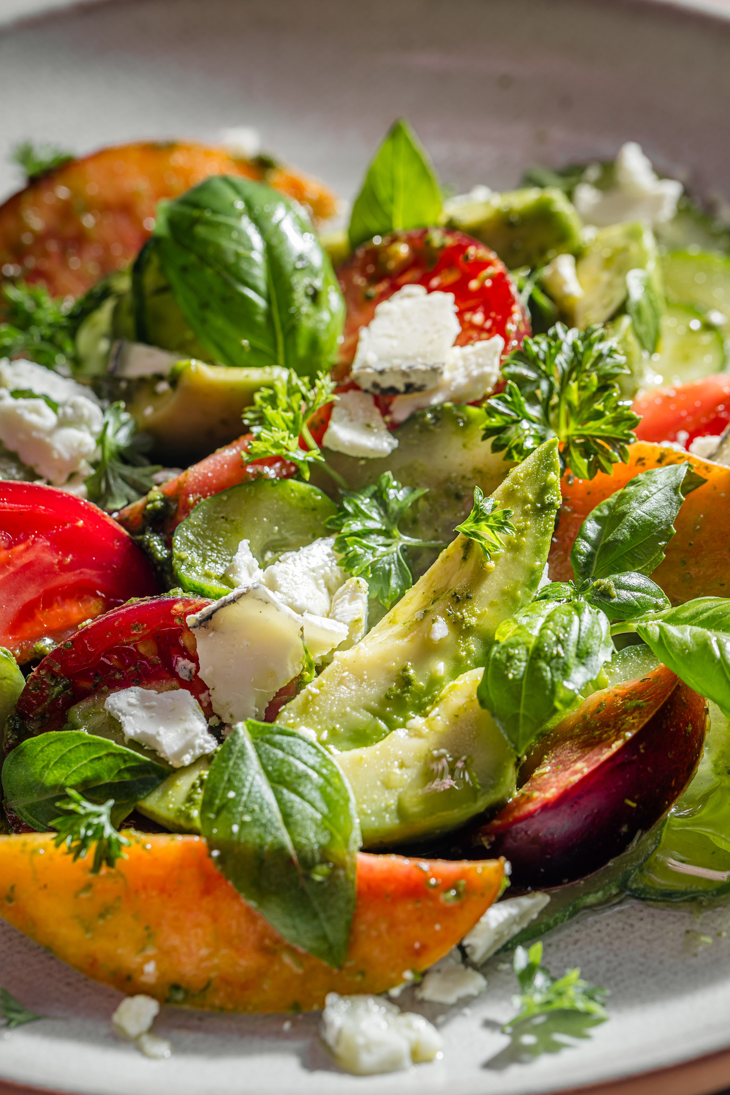 Spring Salad. Foodie Stories (гастрономические истории) рекламная фуд-фотосъёмка, Москва