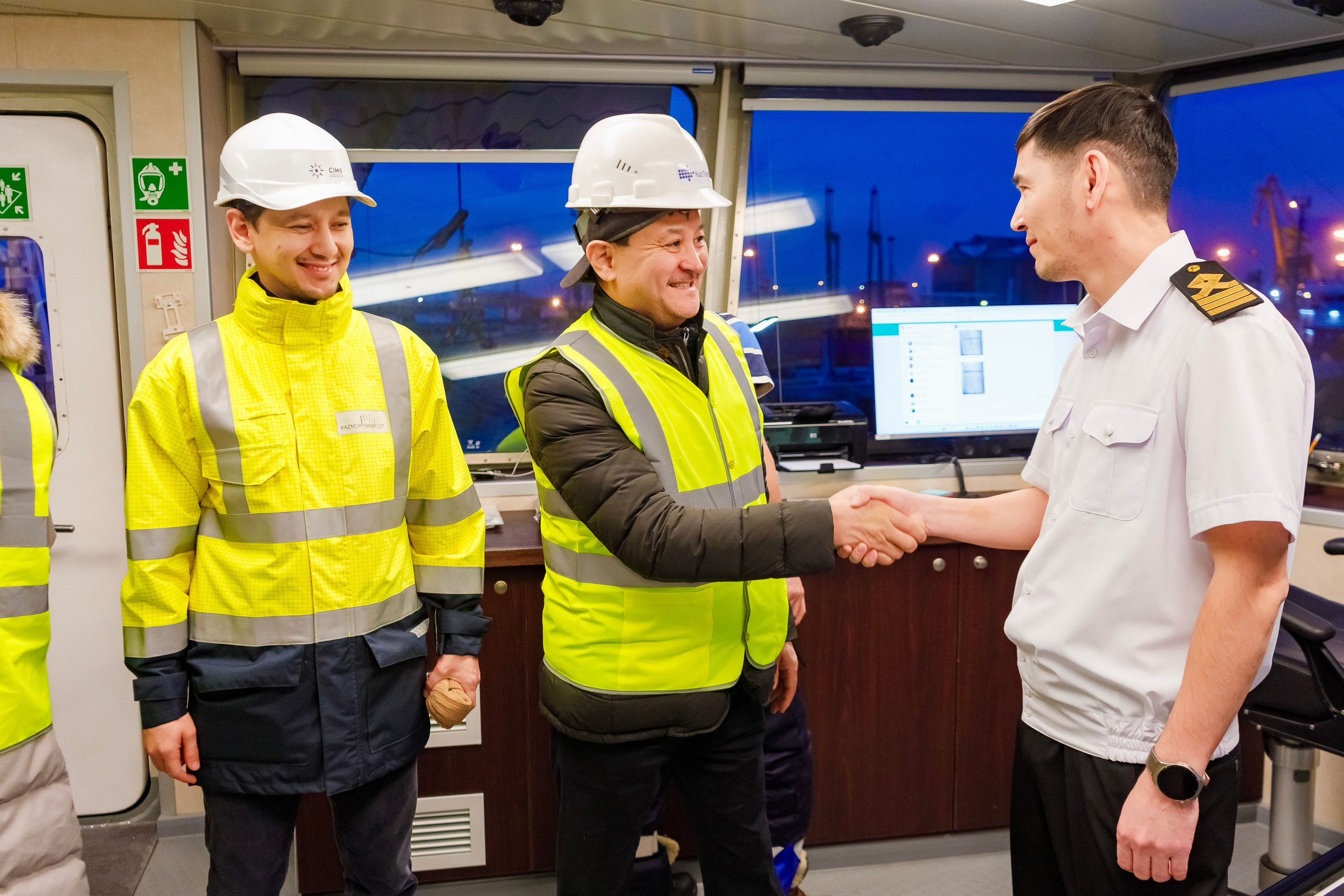 CIMS И KAZ MOR TRANS FLOT 1 отправка нефти в Баку. Романовский Илья