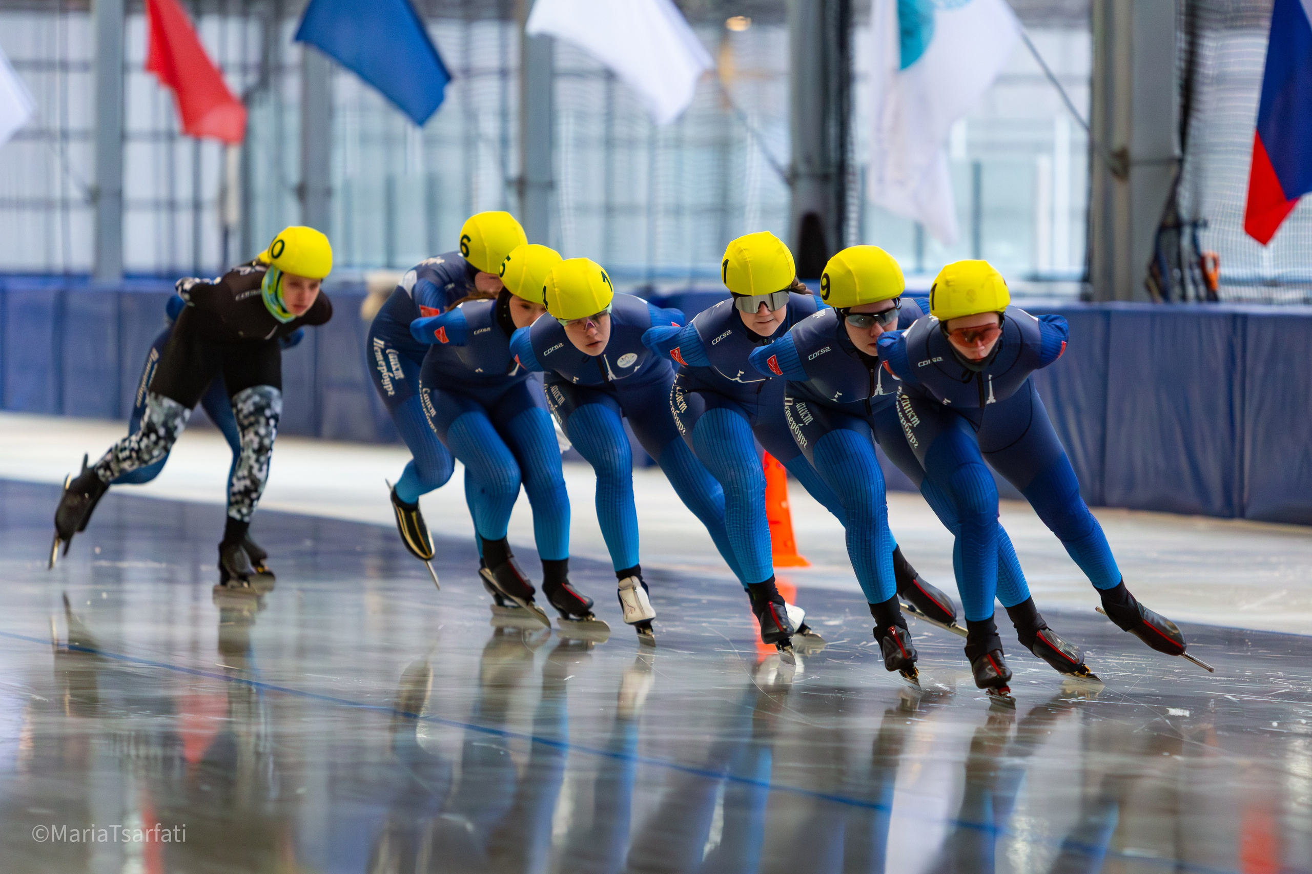 Конькобежный спорт. Спортивная съемка Мария Царфати