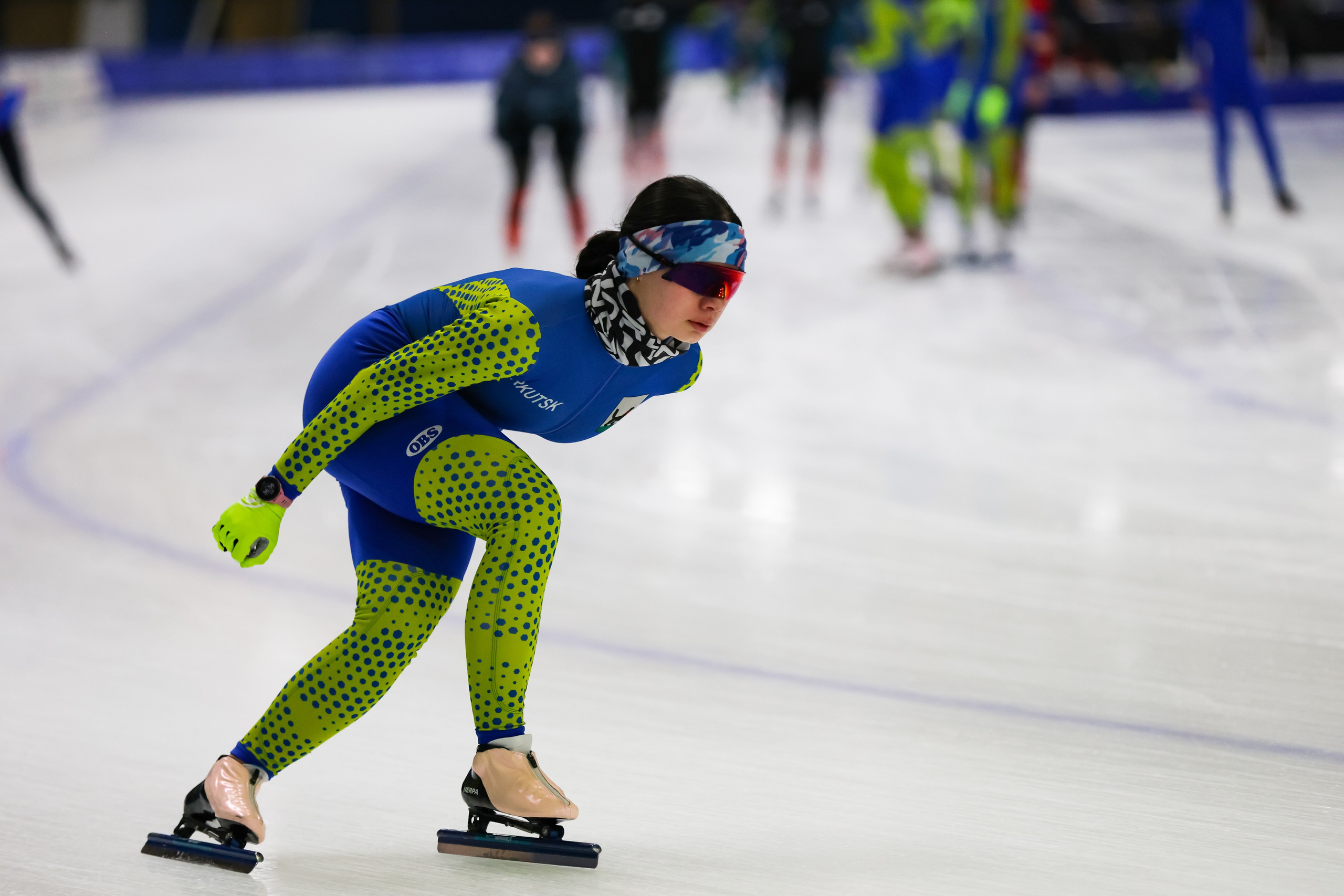 Тренировки. Конькобежный спорт. Иркутск, 2026. Спортивная съемка Мария Царфати