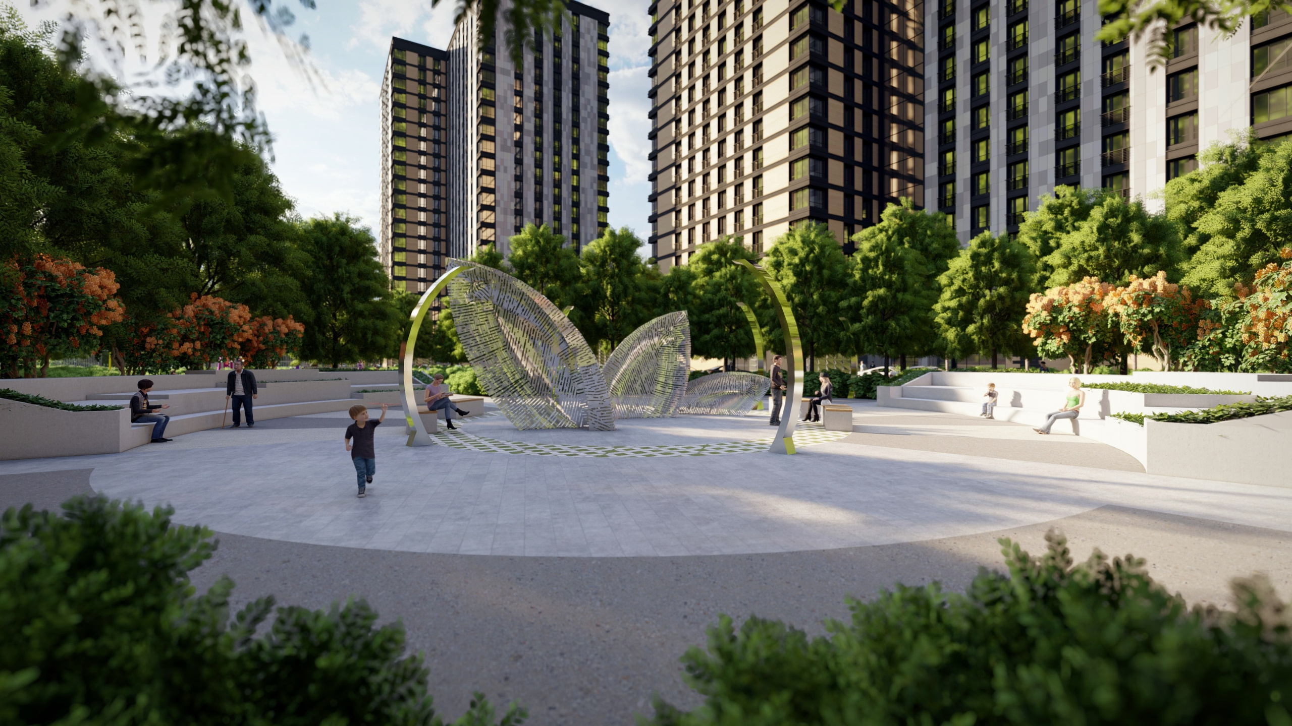 ЖК в г. Пушкино. Александр Липатов архитектурный дизайн