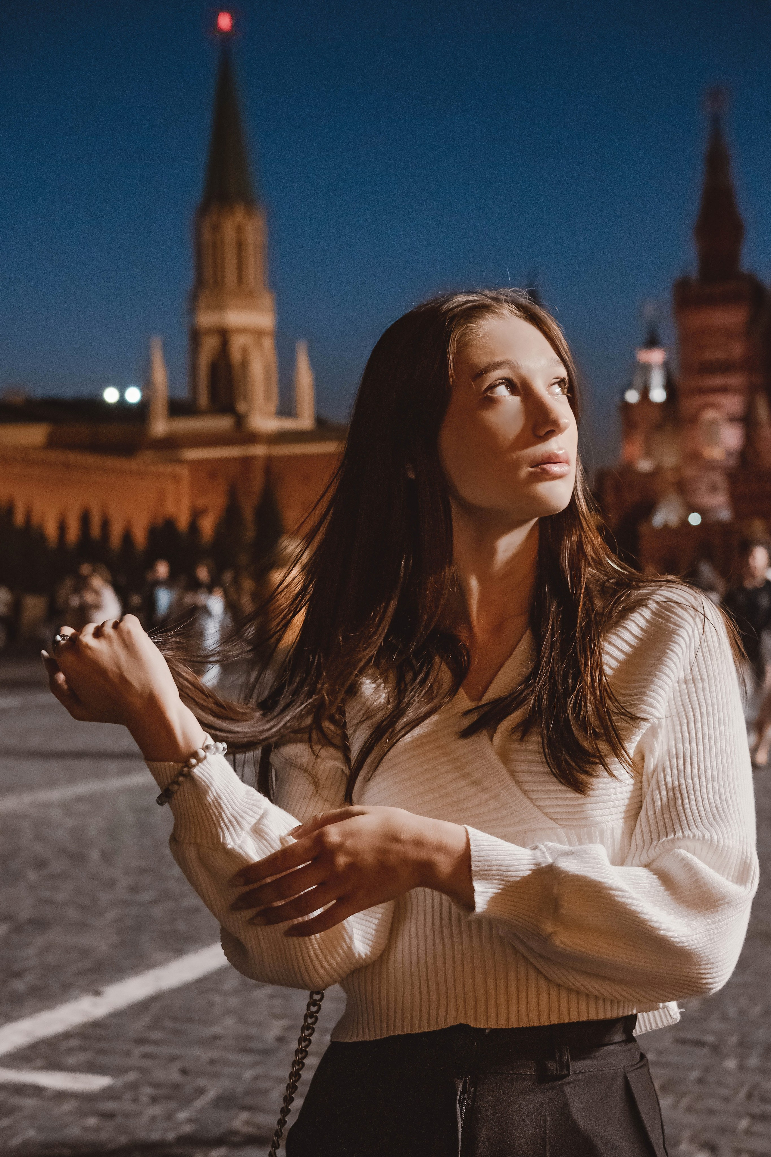 Прогулка по вечерней Москве. Свадебный и семейный фотограф в Новосибирске, Санкт-Петербурге, Москве