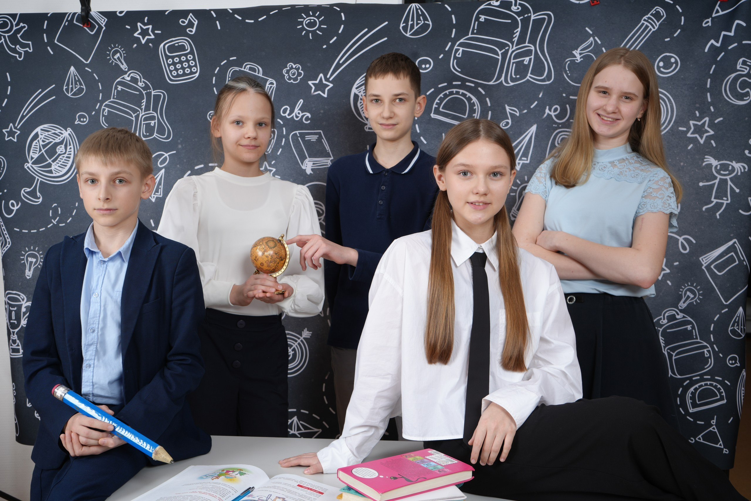 Школа. Стильные выпускные альбомы, детские фотосессии, сюжетные фотографии