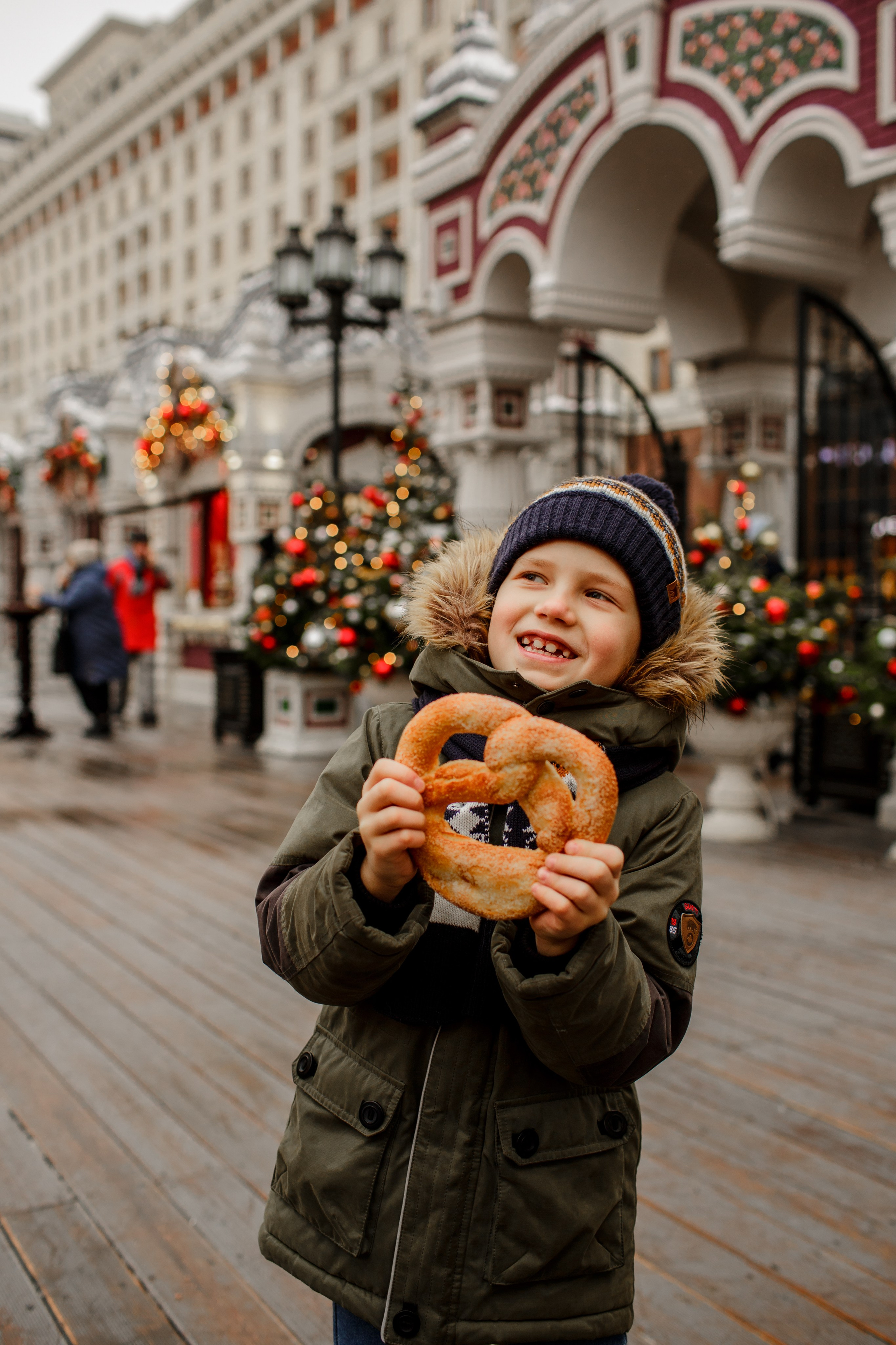 Новогодняя фотопрогулка в Москве. Свадебный фотограф Кирилл Белый