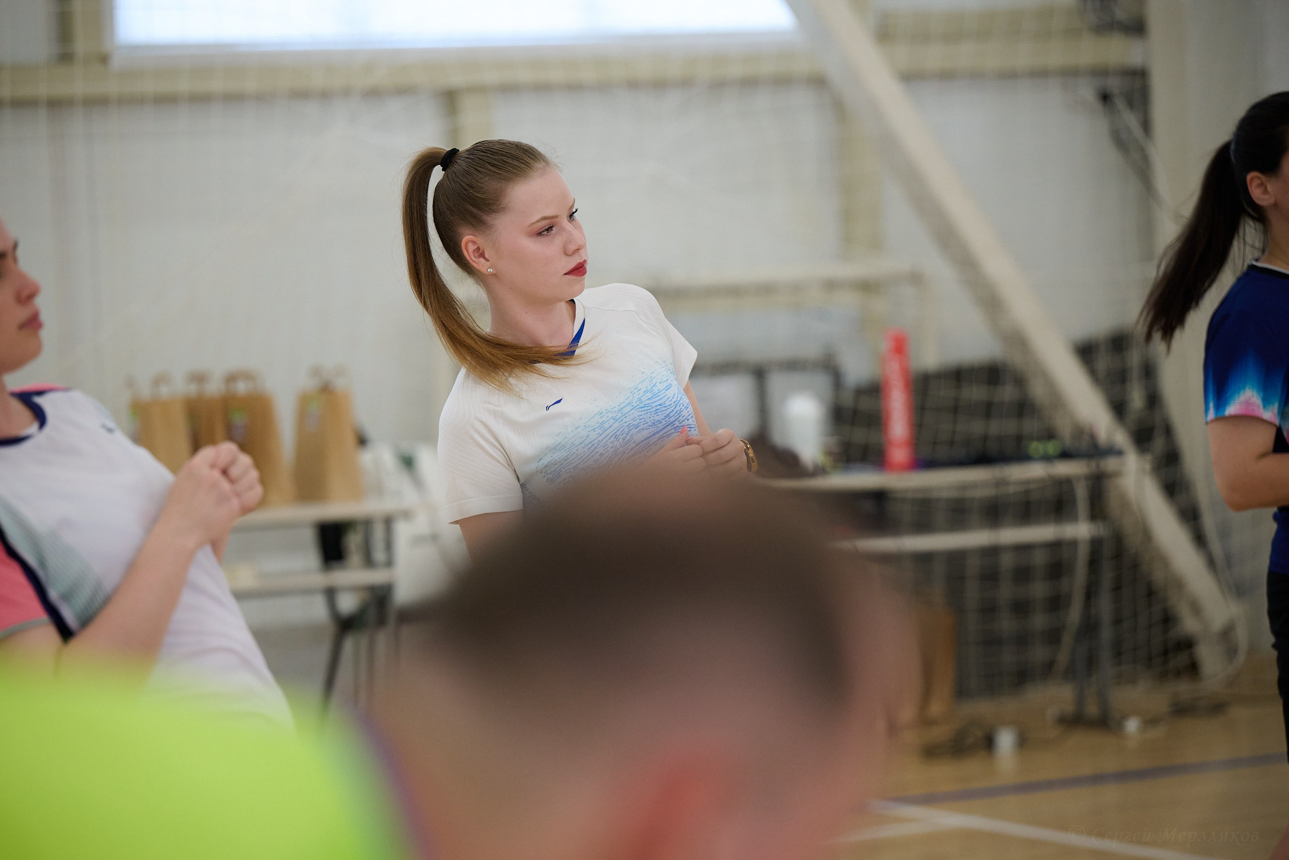 Бадминтон. Мастер-класс Любови Сухановой. Ижевск. 20.07.2024. Спортивный репортажный фотограф в Ижевске Сергей Мерзляков